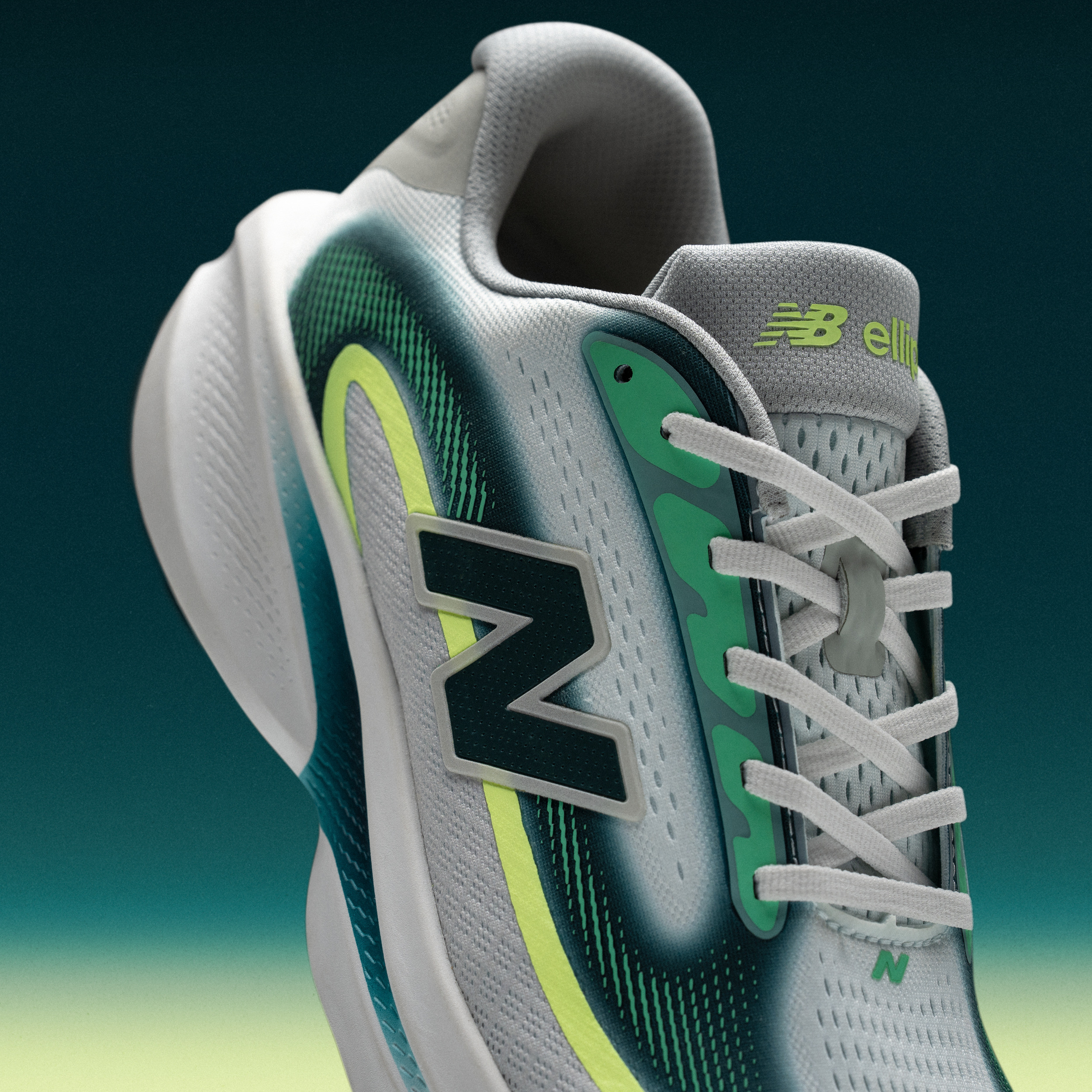 New Balance ELLIPSE Yeşil Kadın Koşu Ayakkabı WELPS13W görsel 3