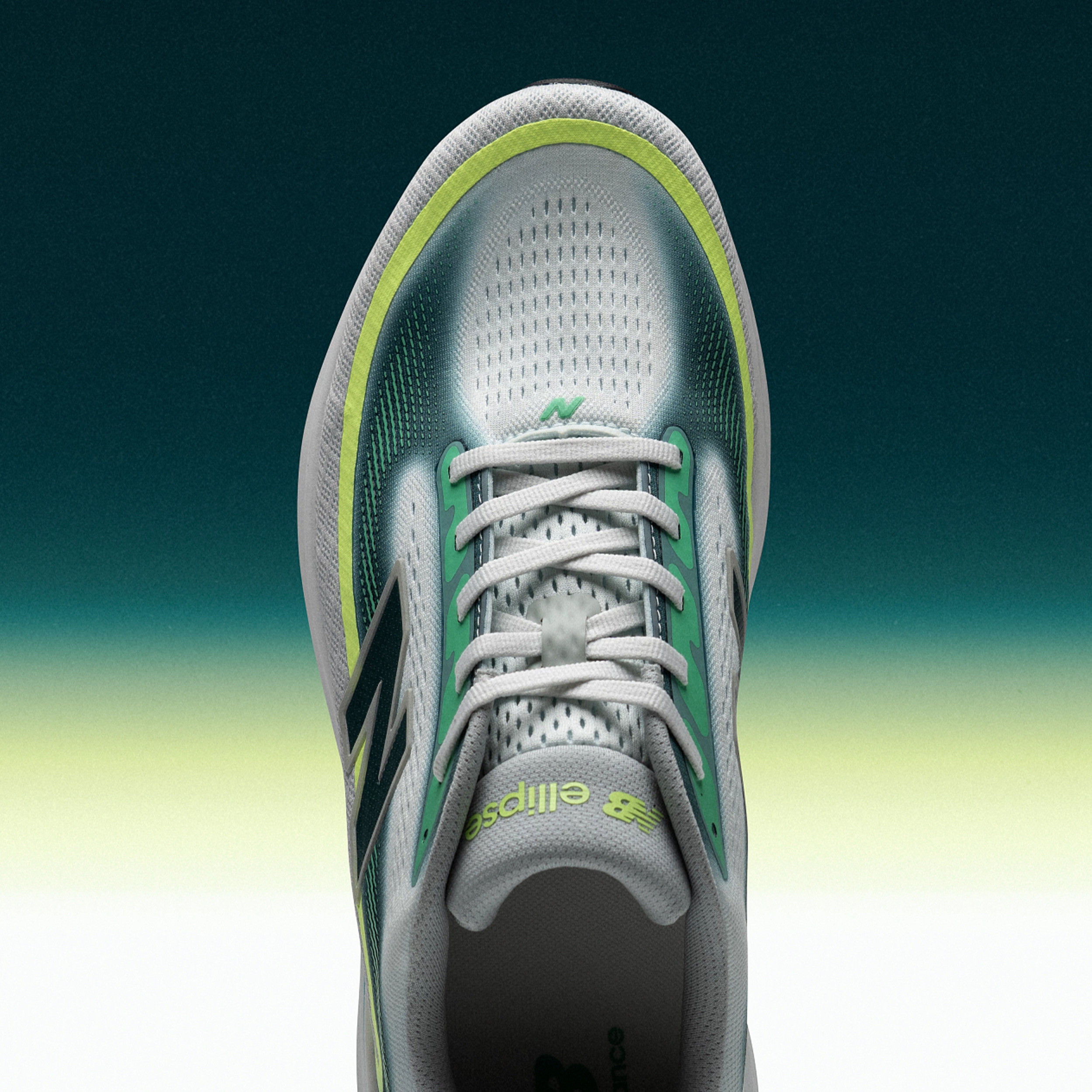 New Balance ELLIPSE Yeşil Kadın Koşu Ayakkabı WELPS13W görsel 6