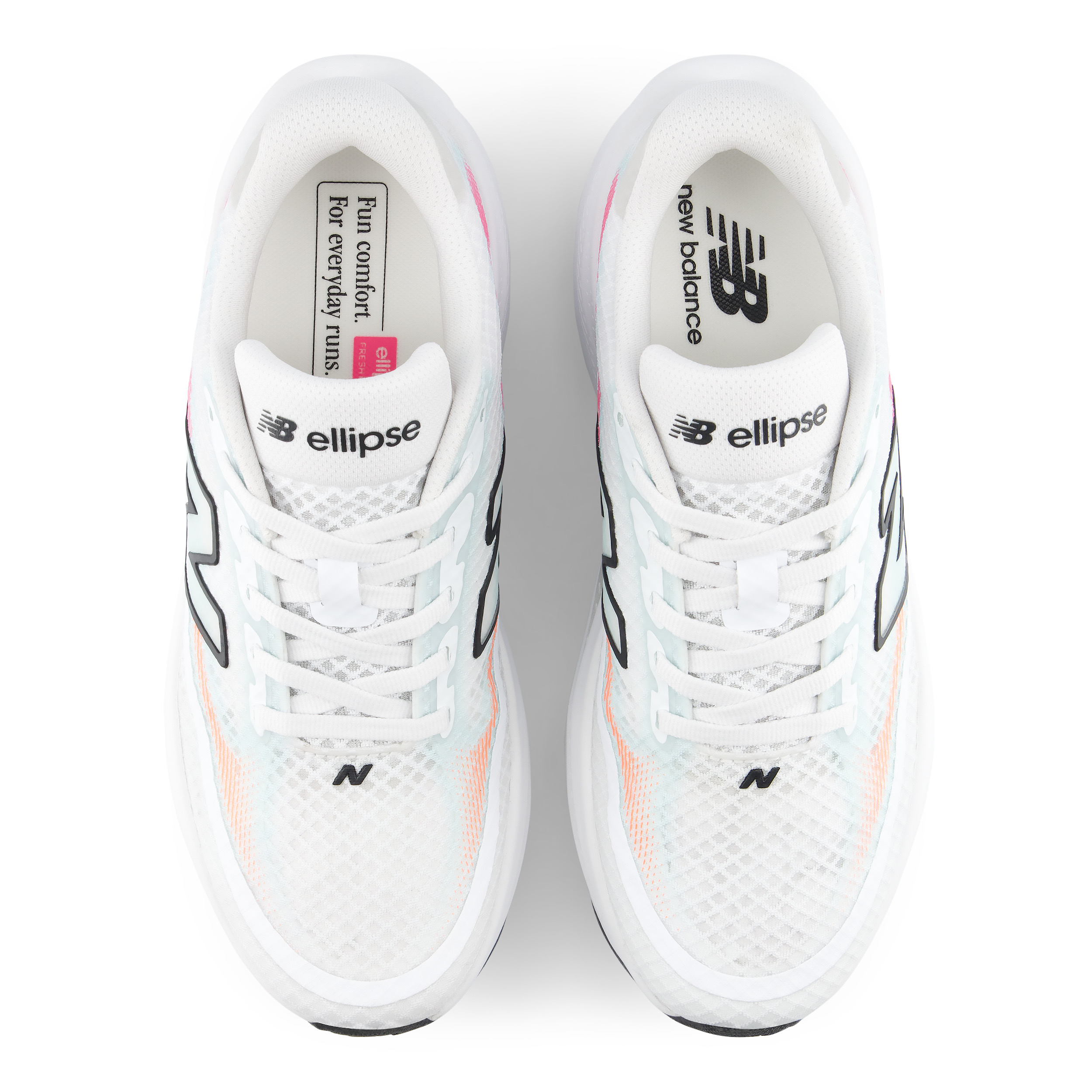 New Balance ELLIPSE Beyaz Kadın Koşu Ayakkabı WELPS7UG görsel 3