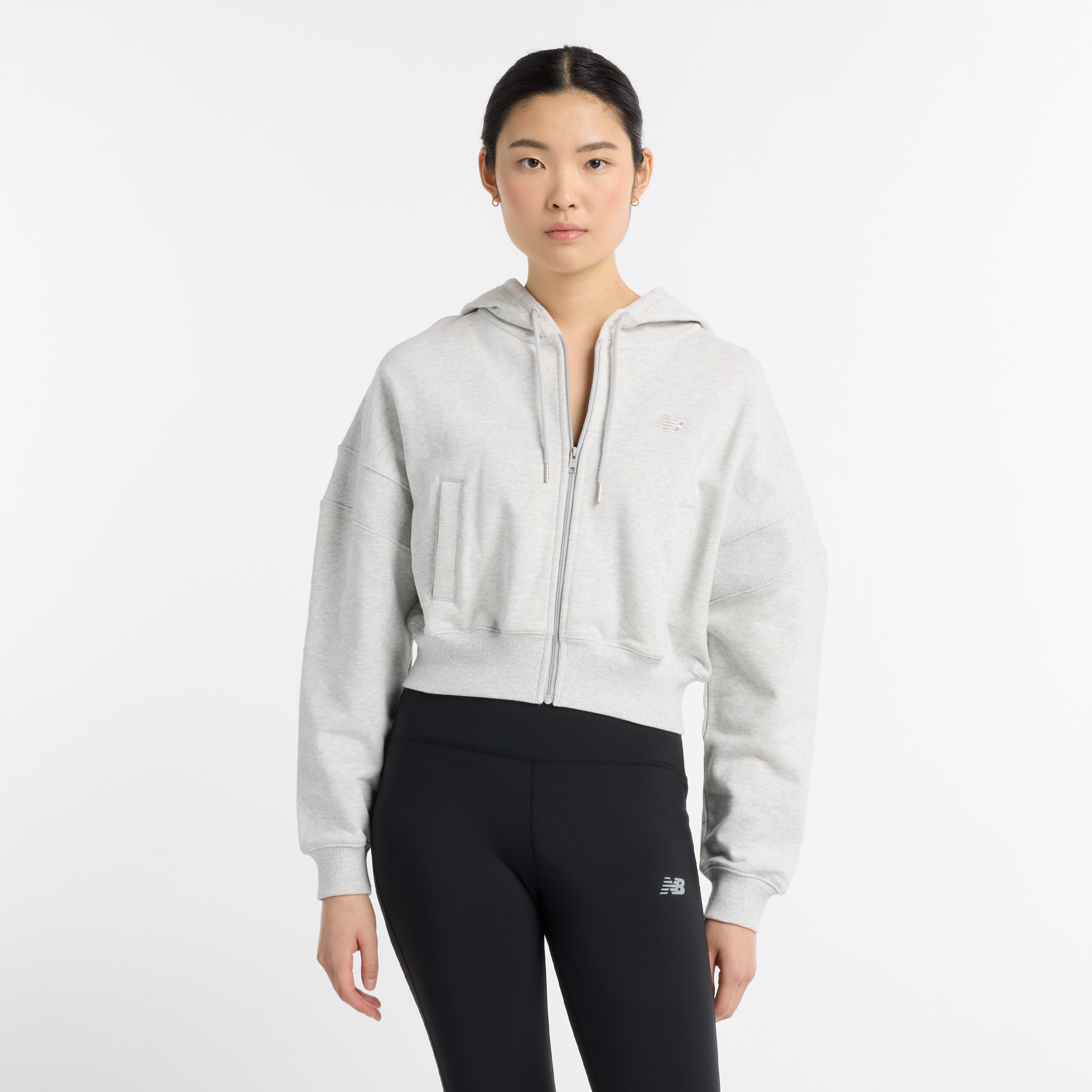 New Balance Gri Kadın Sweatshirt