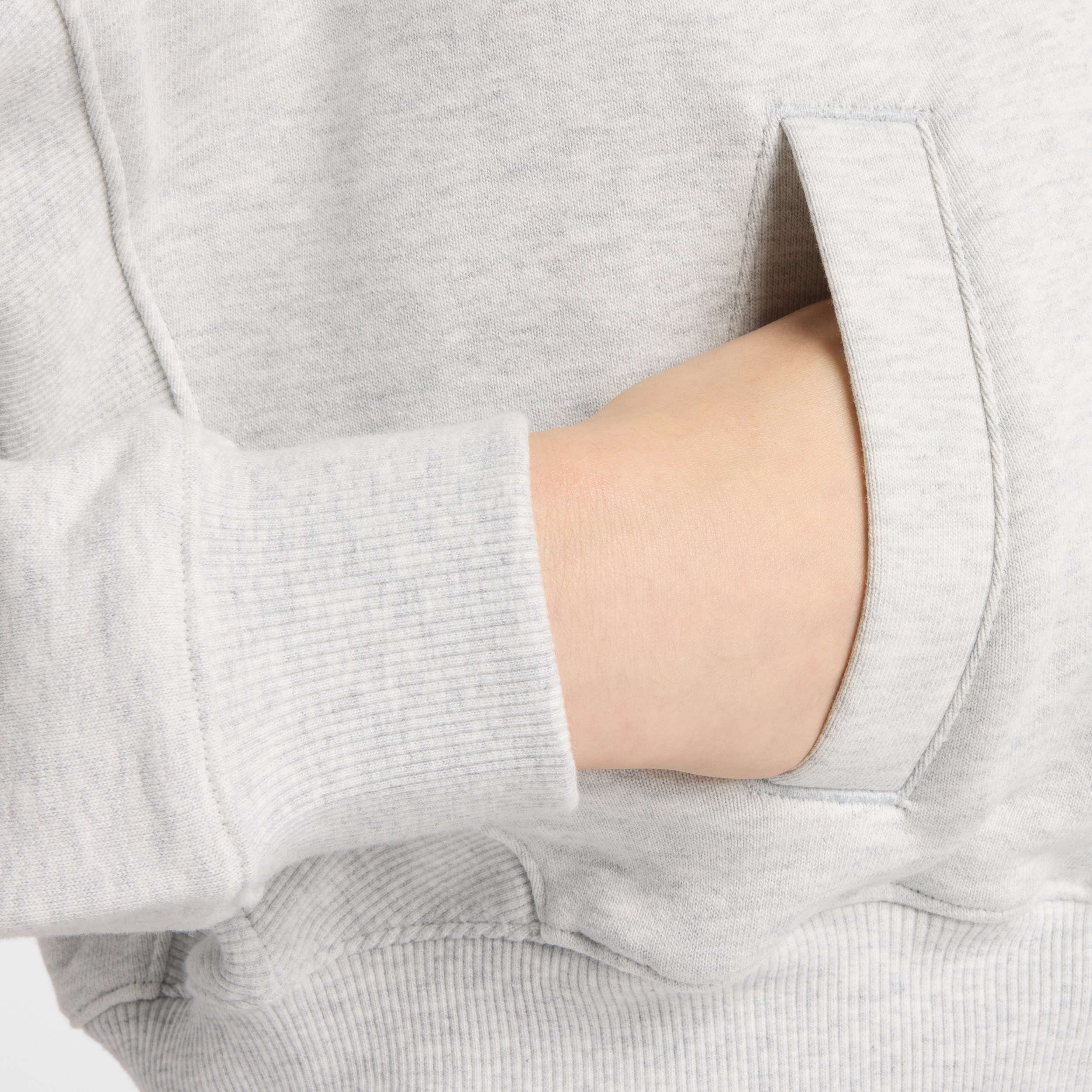 New Balance Gri Kadın Sweatshirt görsel 7