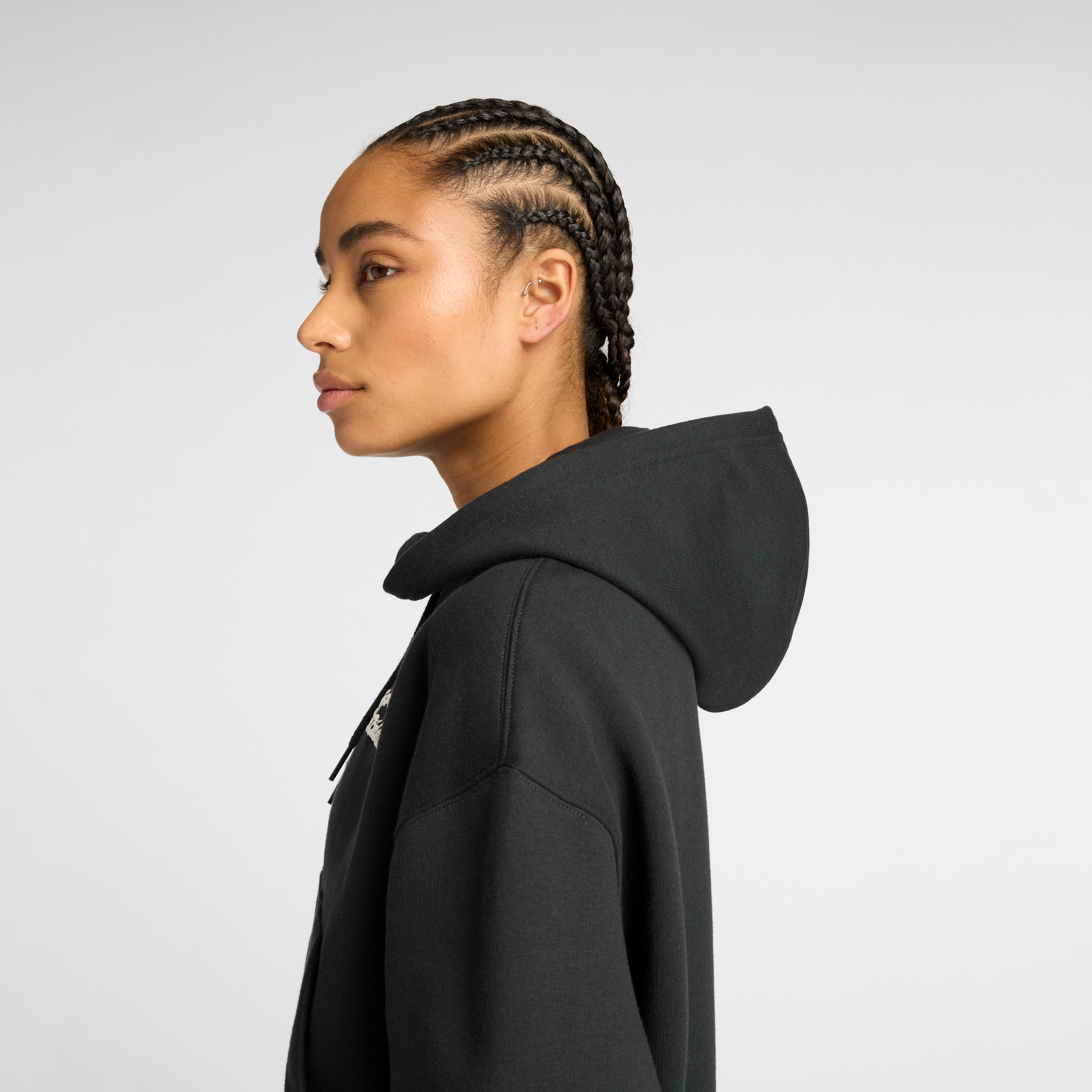New Balance Siyah Kadın Sweatshirt görsel 5