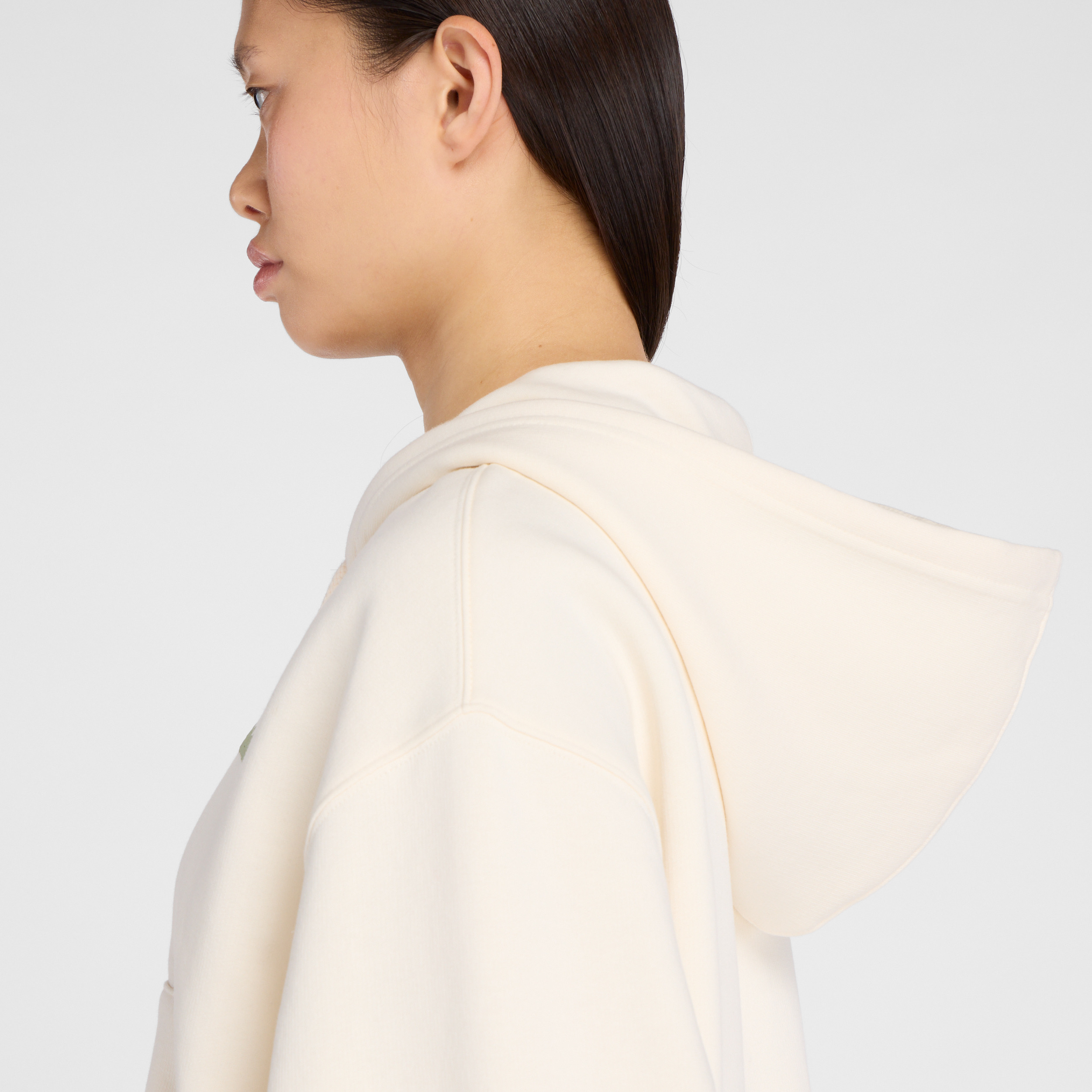 New Balance Krem Kadın Sweatshirt görsel 7