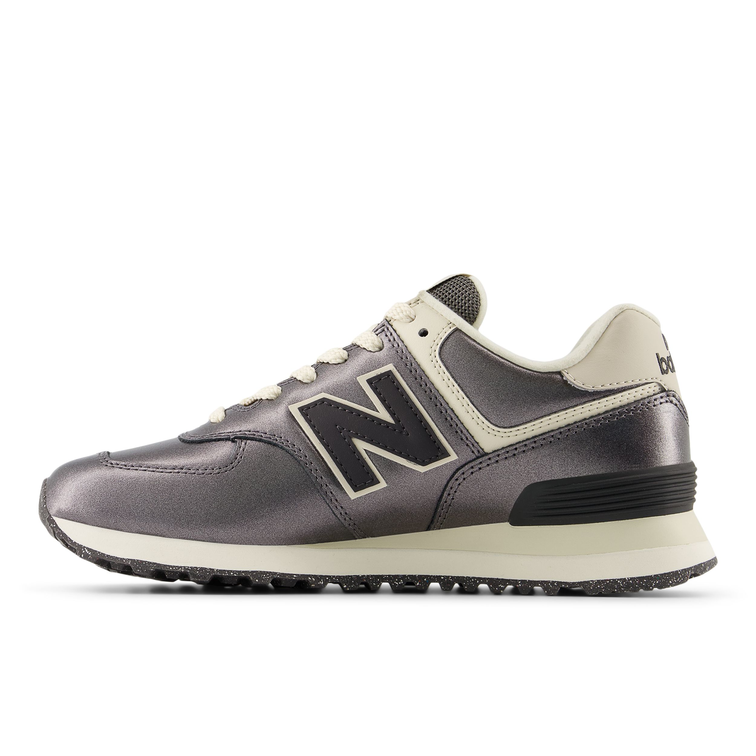 New Balance 574 Antrasit Kadın Günlük Giyim WL574MGS görsel 2
