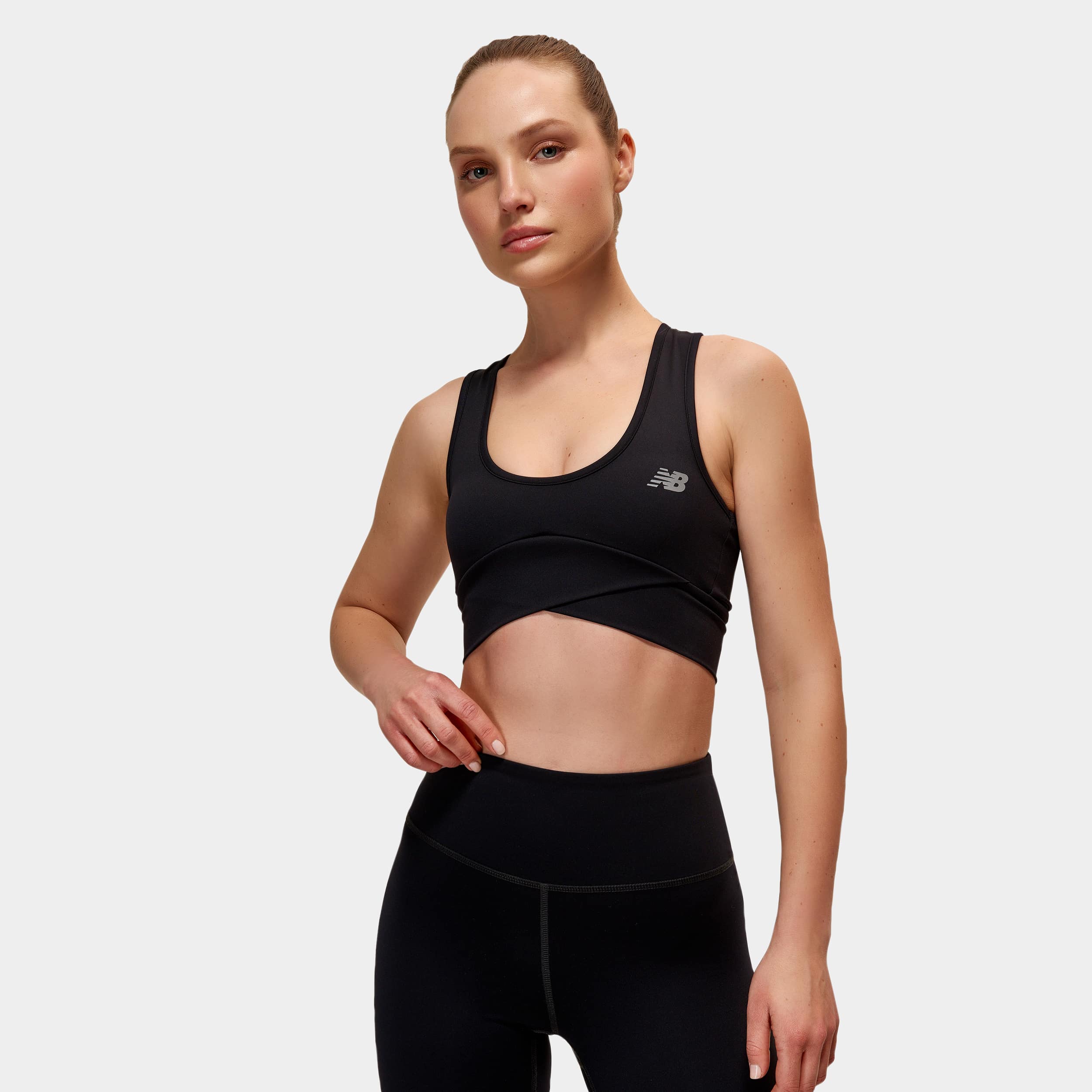 New Balance WNB1428 Siyah Kadın Sporcu Sütyeni