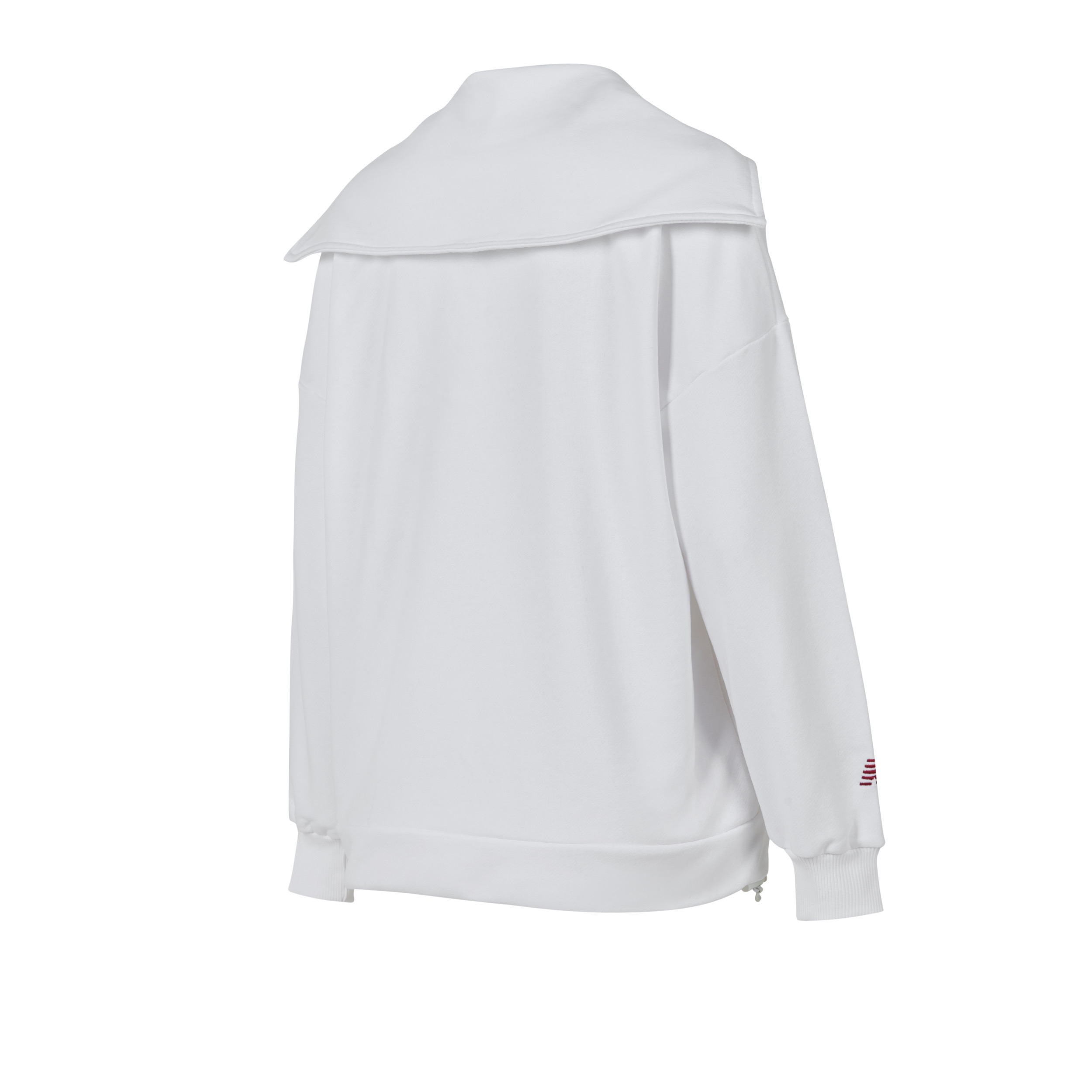 New Balance WNC1609 Beyaz Kadın Sweatshirt görsel 2