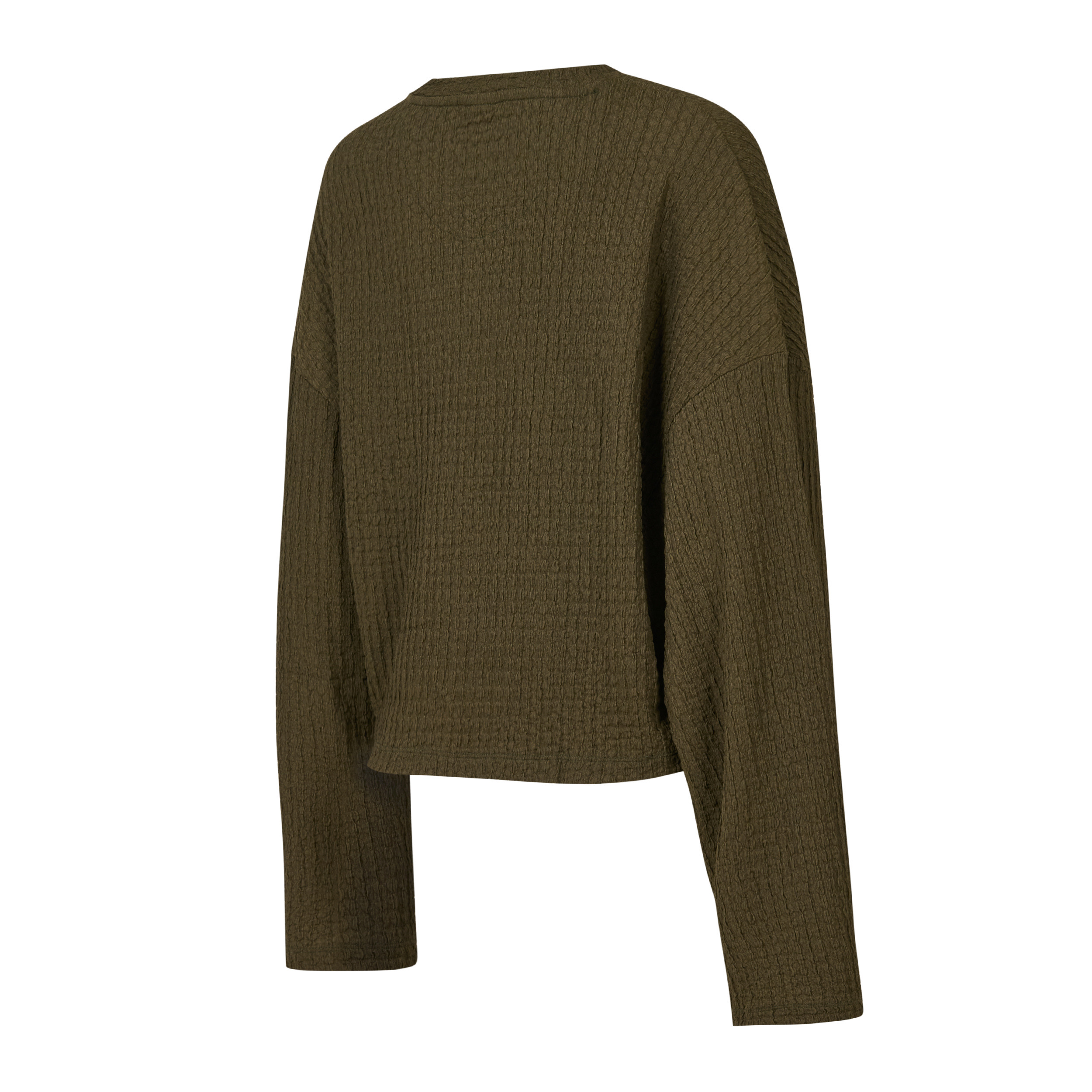 New Balance WNC1616 HAKİ Kadın Sweatshirt görsel 2