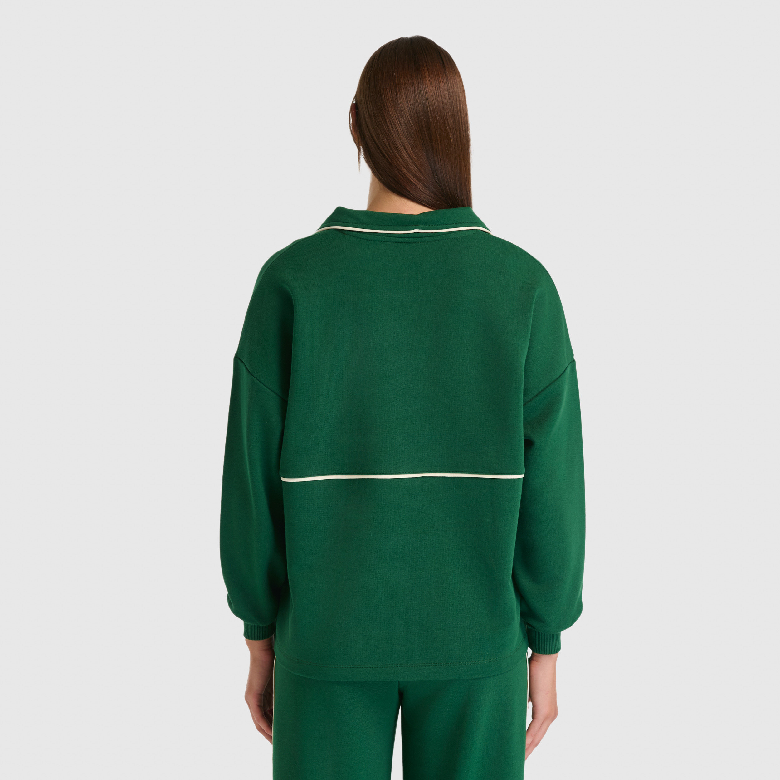 New Balance WNC3402 Yeşil Kadın Sweatshirt görsel 3