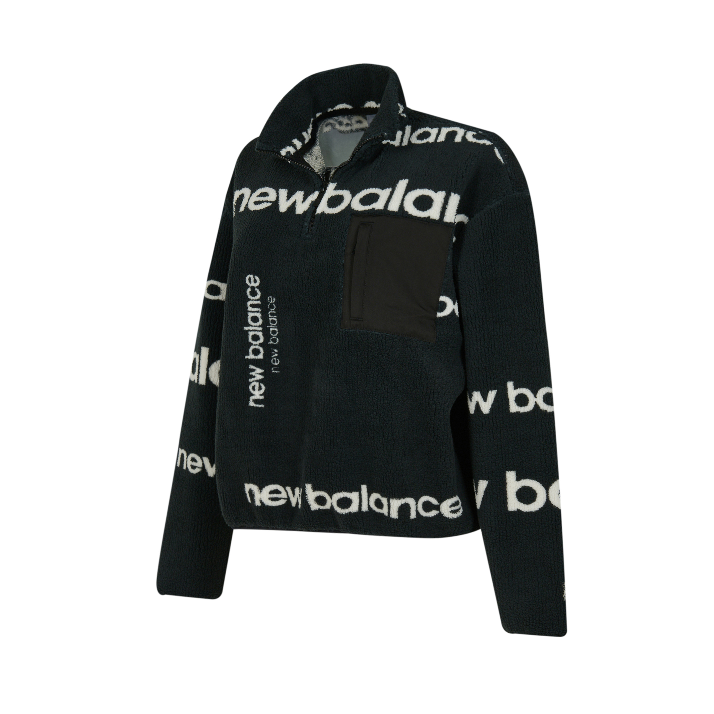 New Balance WNC3623 Siyah Kadın Sweatshirt