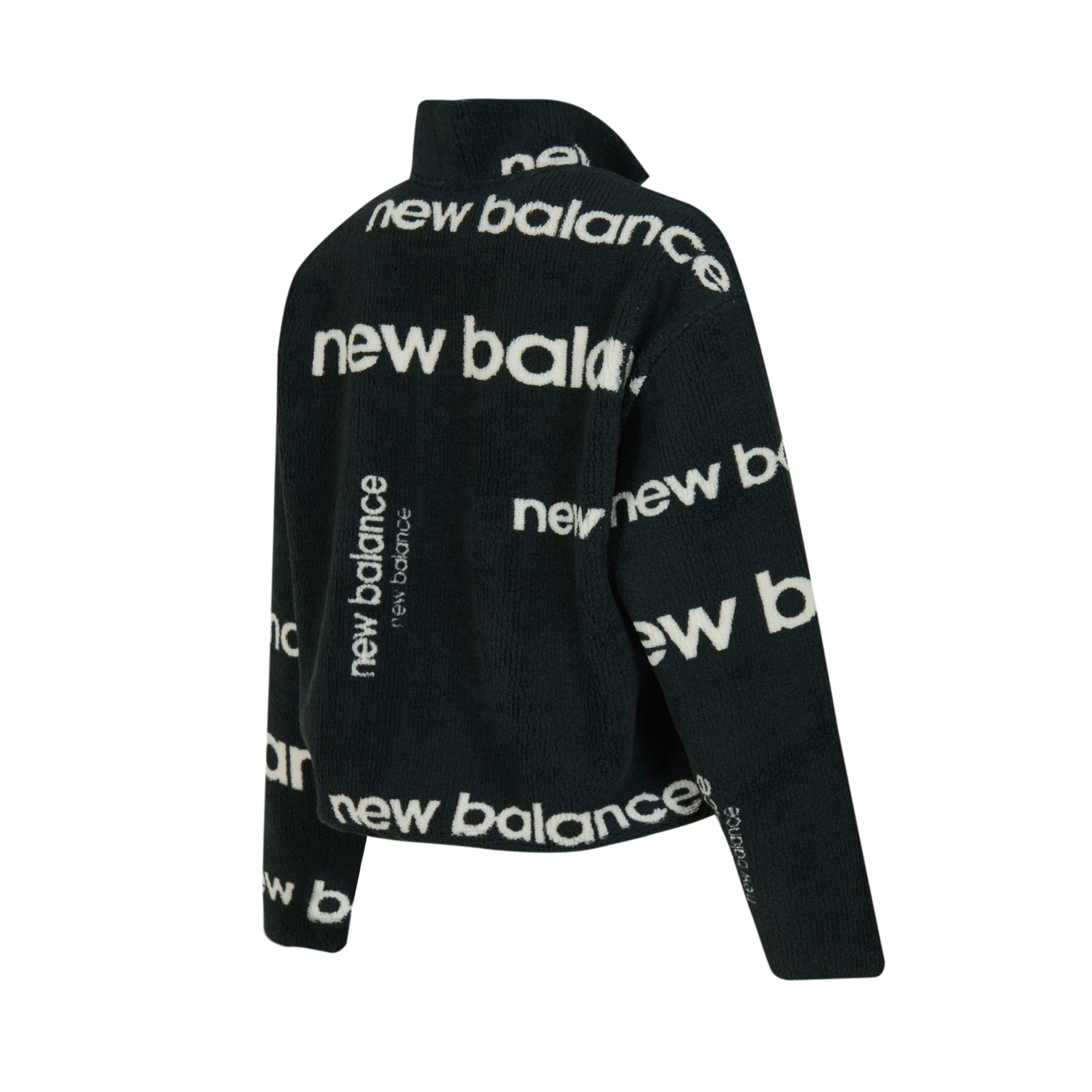 New Balance WNC3623 Siyah Kadın Sweatshirt görsel 2