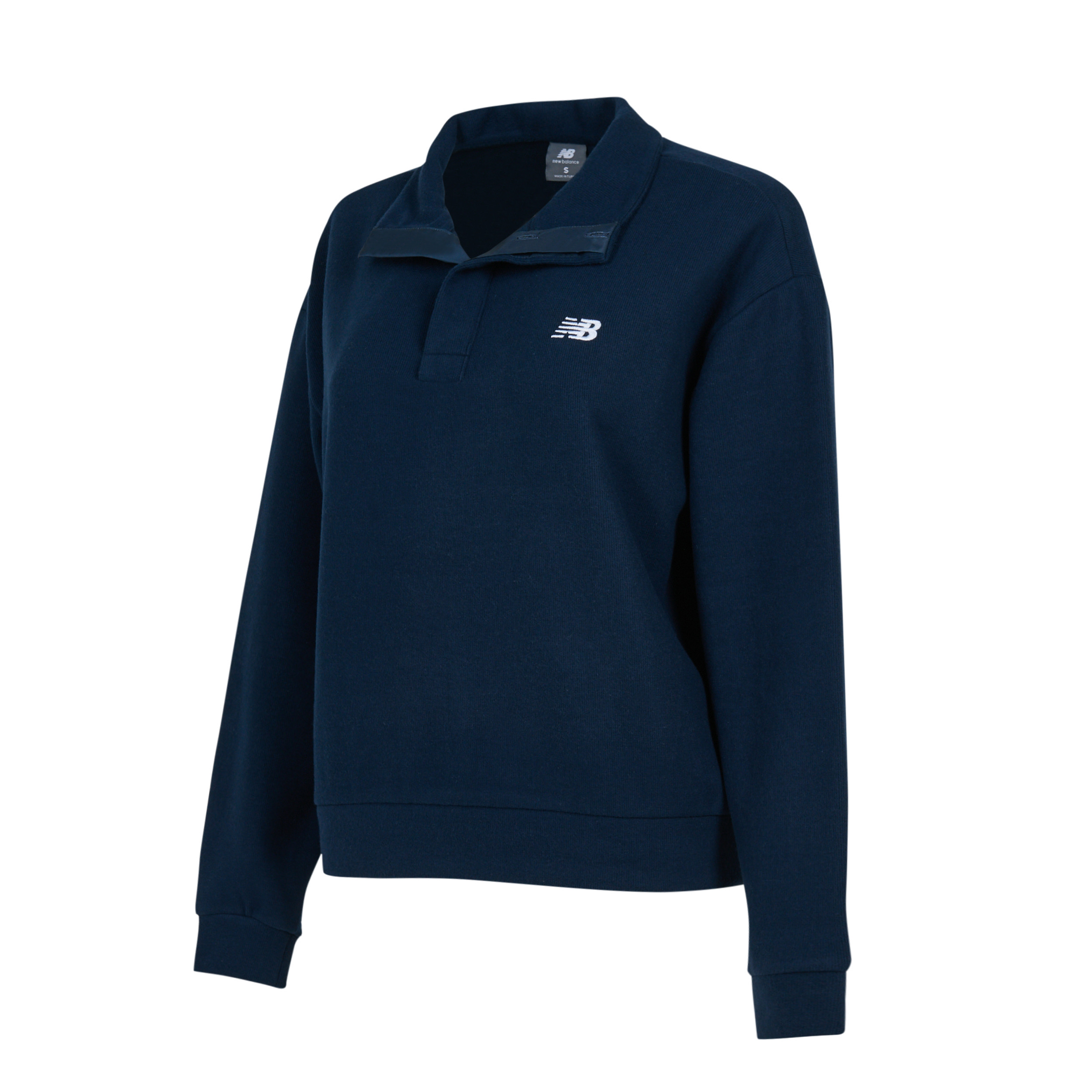 New Balance WNC3640 Lacivert Kadın Sweatshirt