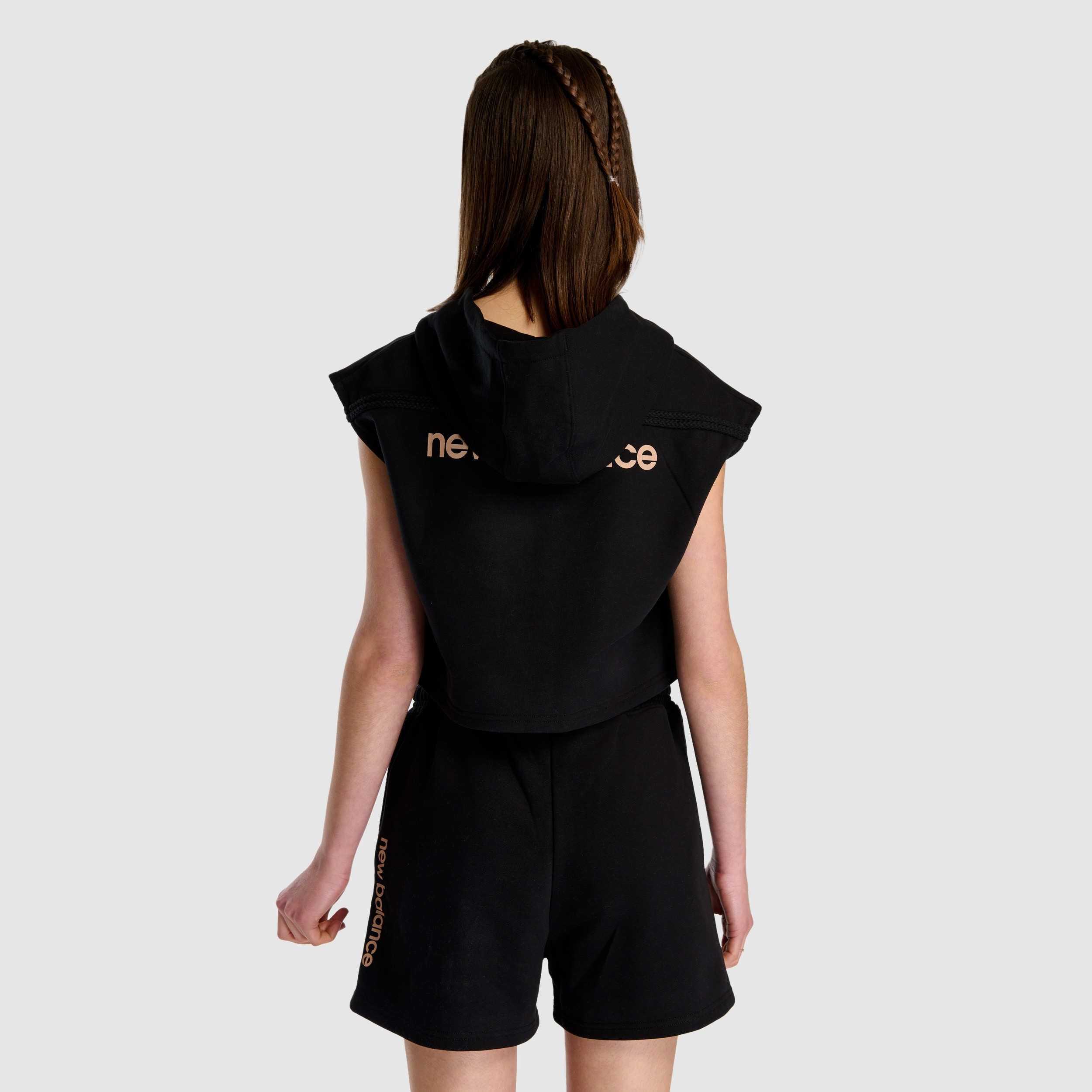 New Balance WNH1514 Siyah Kadın Sweatshirt görsel 4