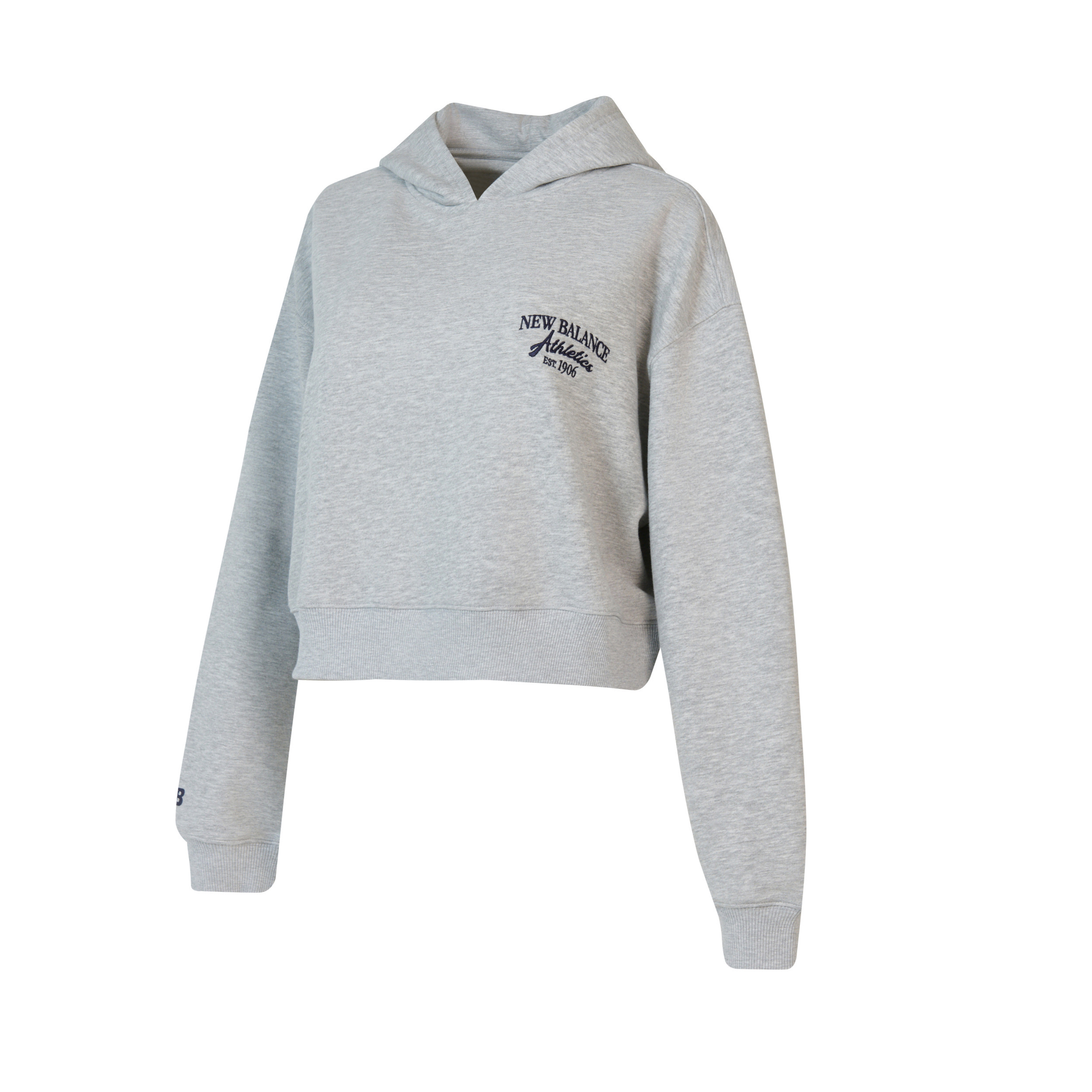 New Balance WNH1639 Gri Kadın Sweatshirt