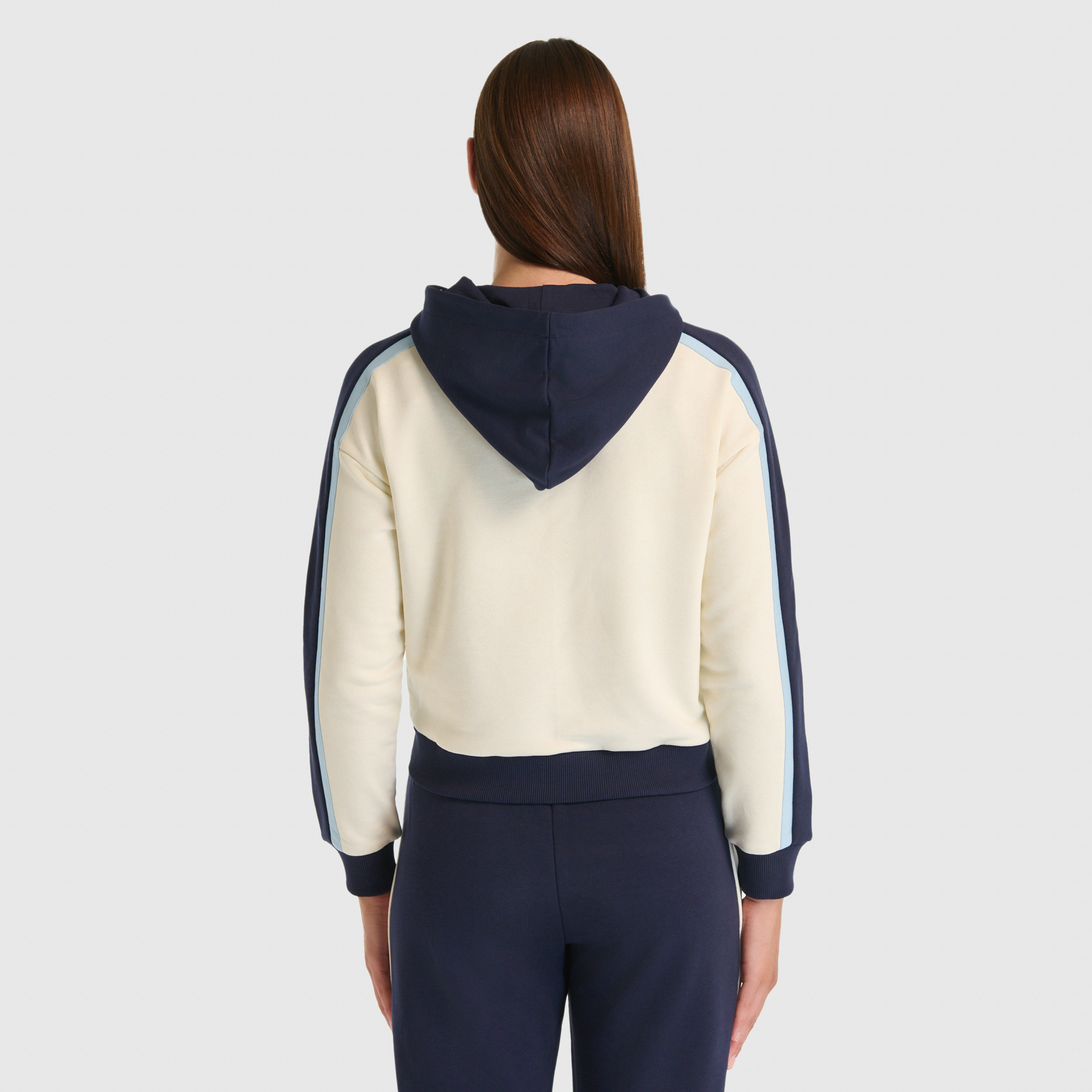 New Balance WNH3511 Bej Kadın Sweatshirt görsel 3