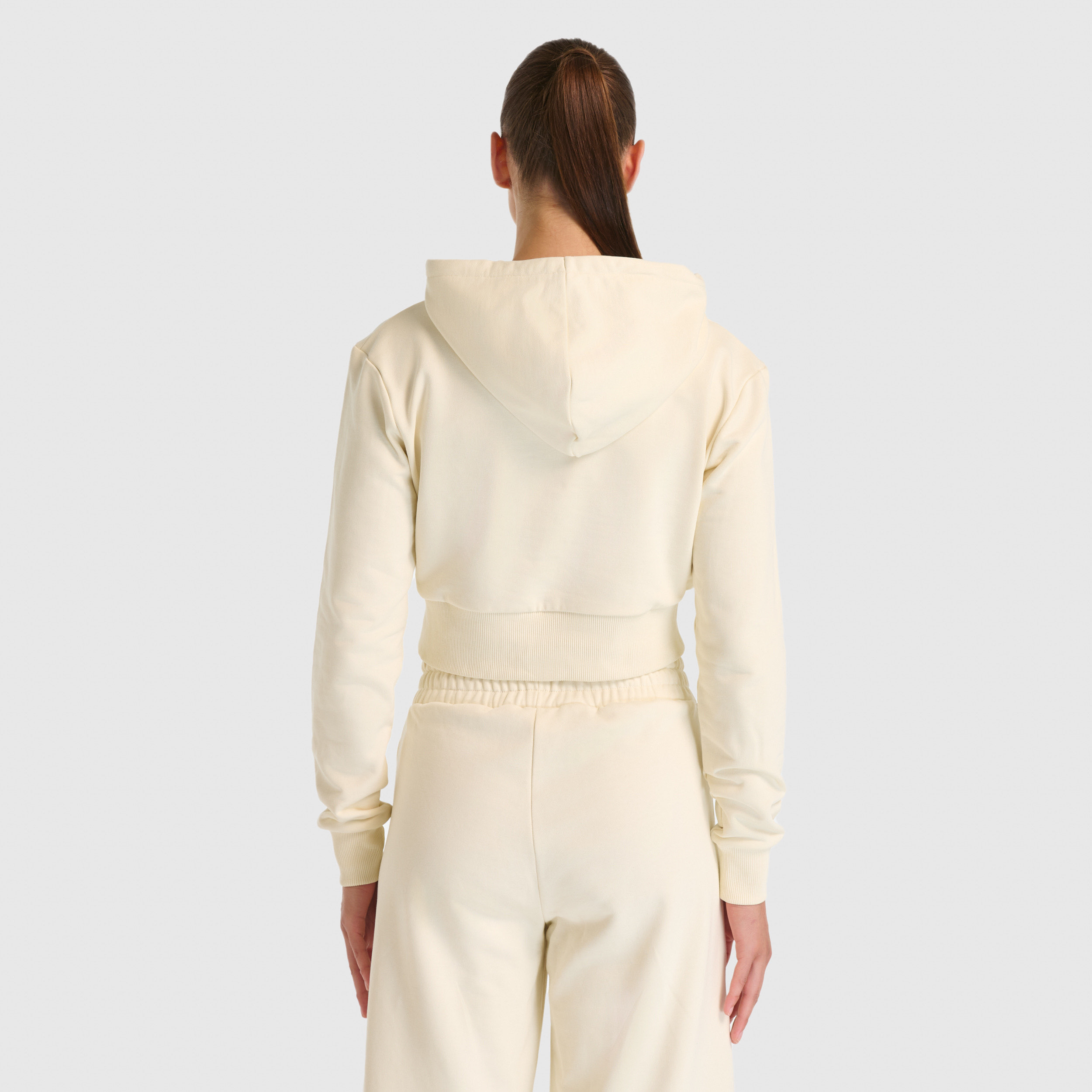 New Balance WNH3515 Bej Kadın Sweatshirt görsel 3
