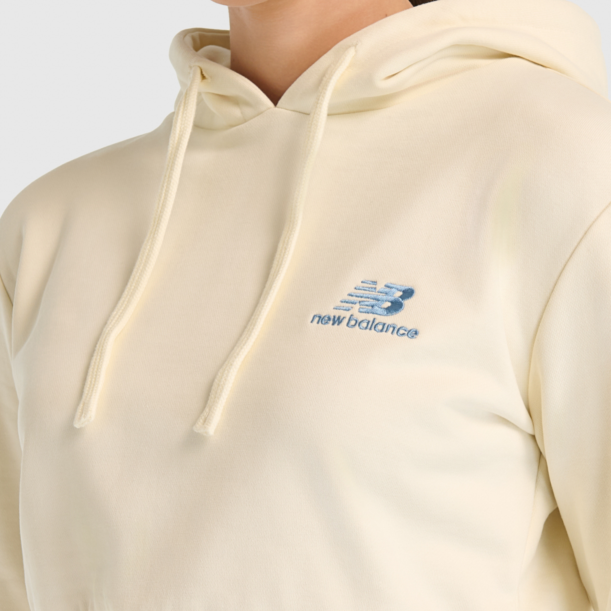 New Balance WNH3515 Bej Kadın Sweatshirt görsel 4