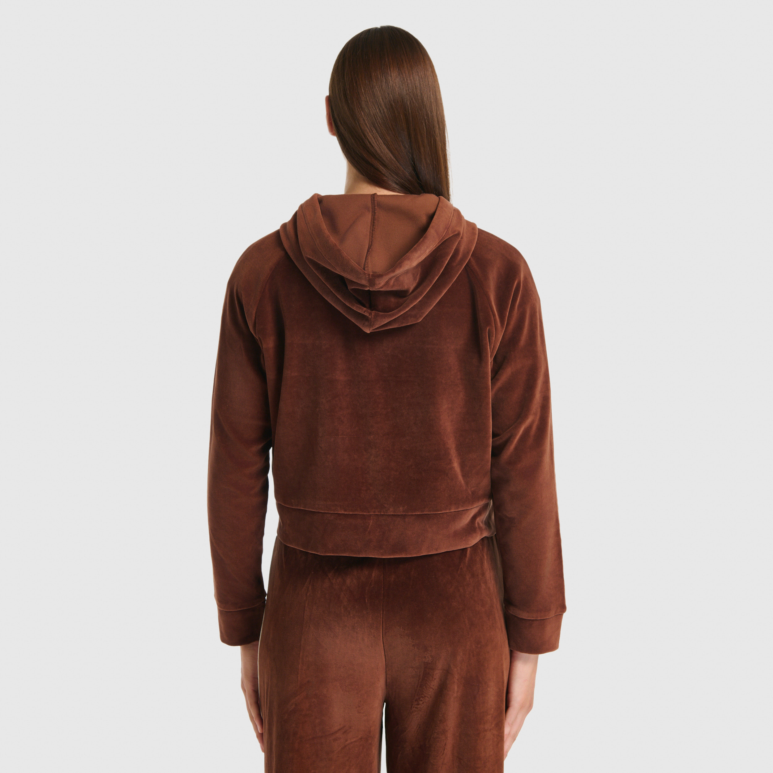 New Balance WNJ3506 Kahverengi Kadın Sweatshirt görsel 3