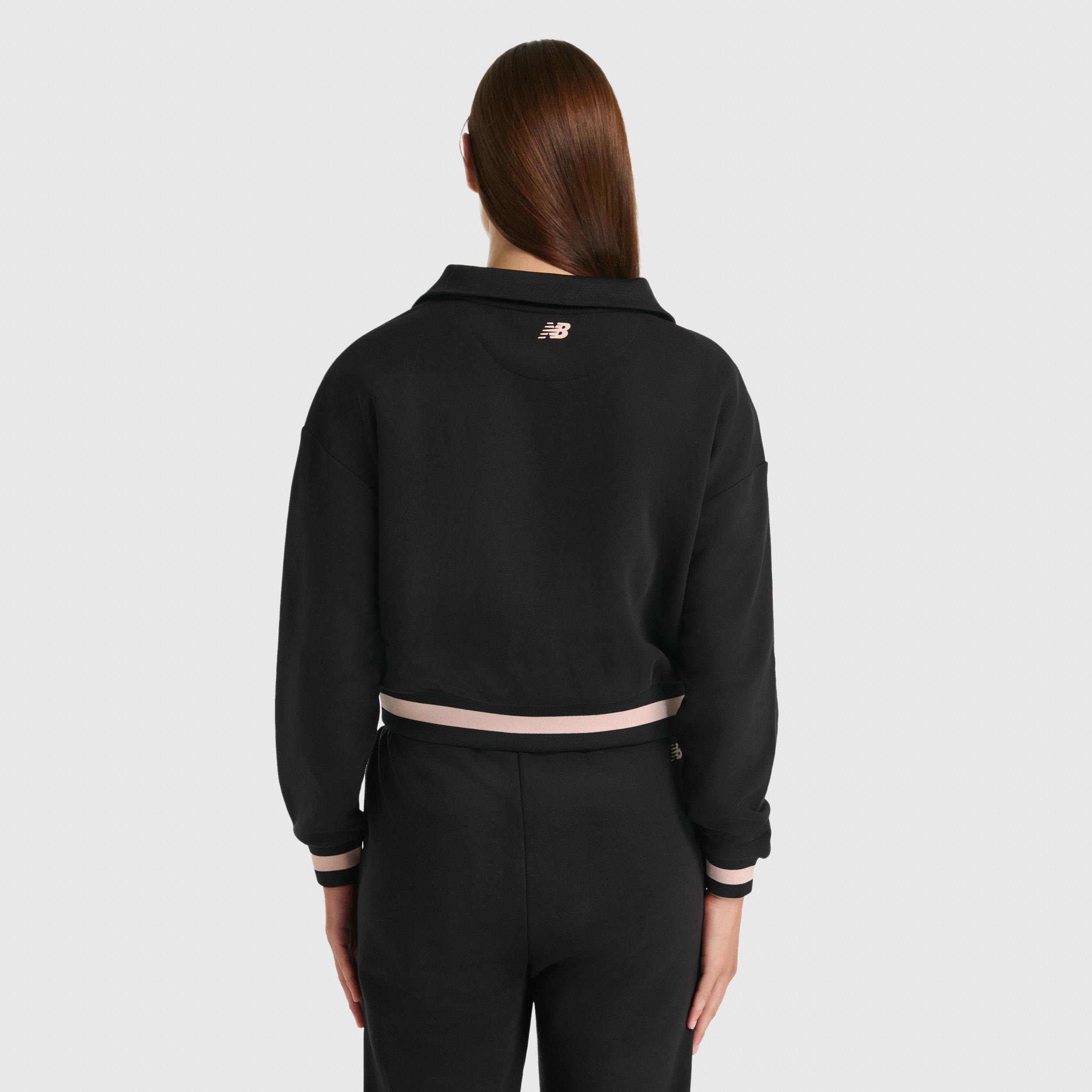 New Balance WNJ3509 Siyah Kadın Sweatshirt görsel 4