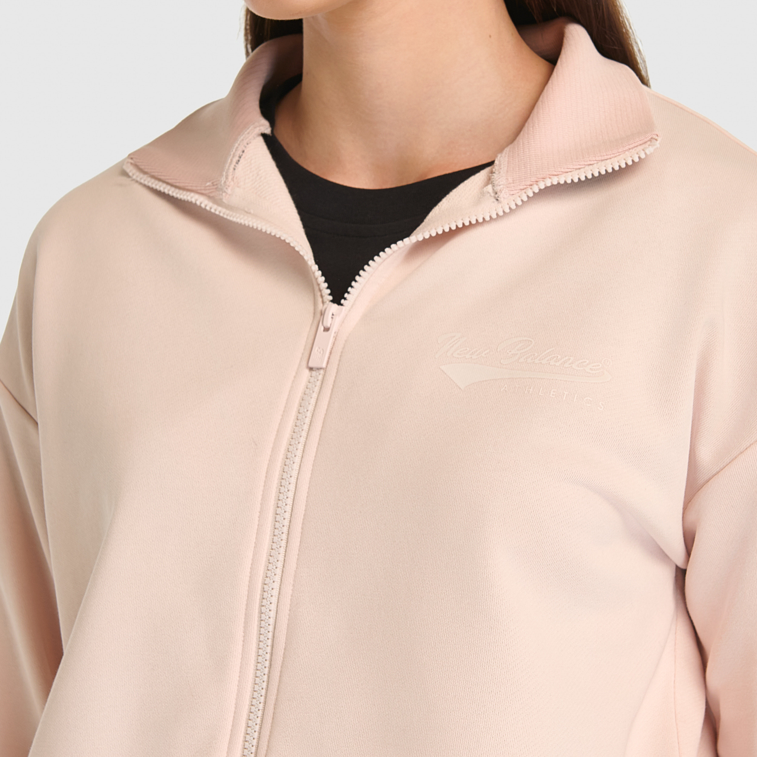New Balance WNJ3509 Pembe Kadın Sweatshirt görsel 4
