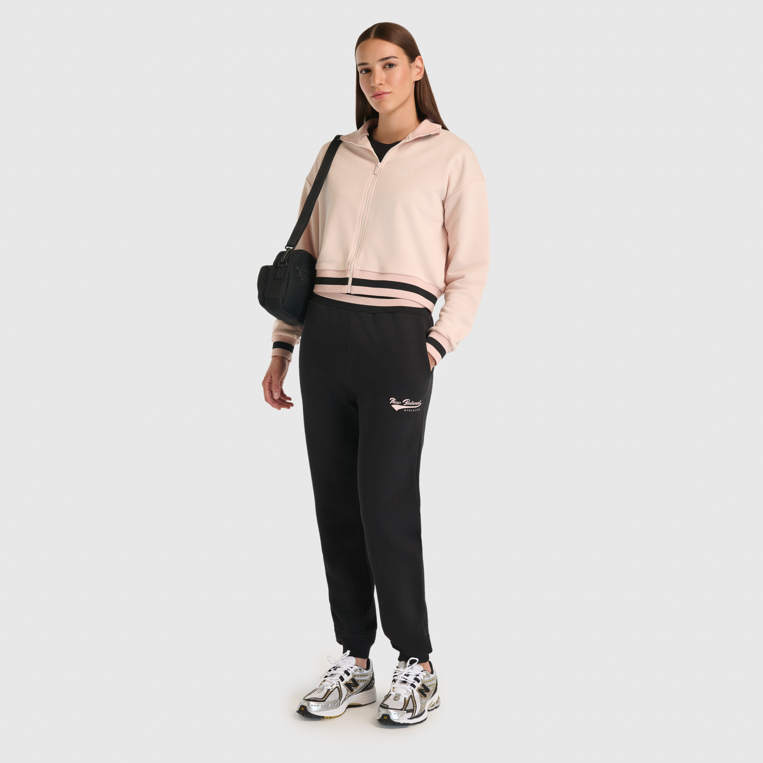 New Balance WNJ3509 Pembe Kadın Sweatshirt görsel 5