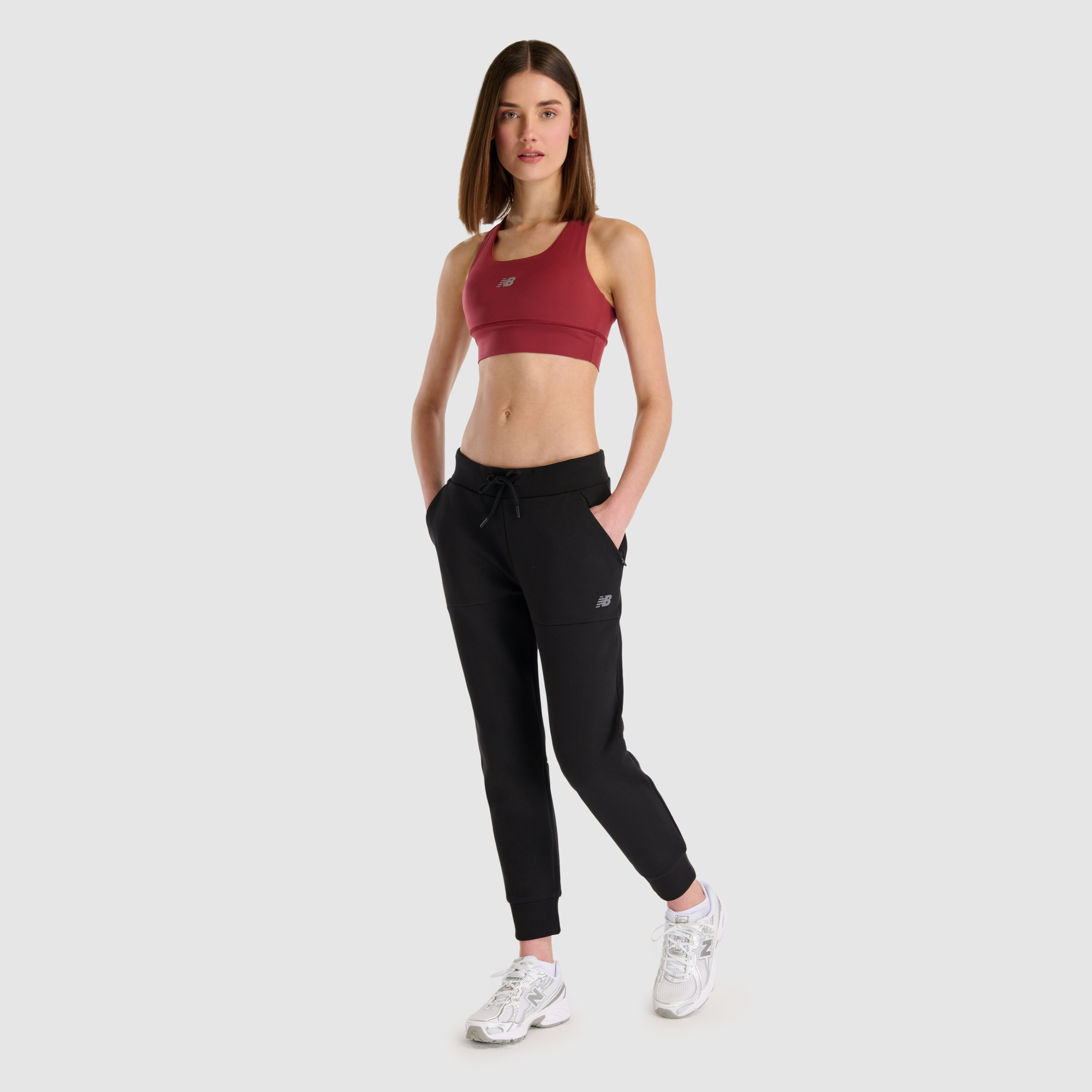 New Balance WNP1517 Siyah Kadın Eşofman Altı görsel 6