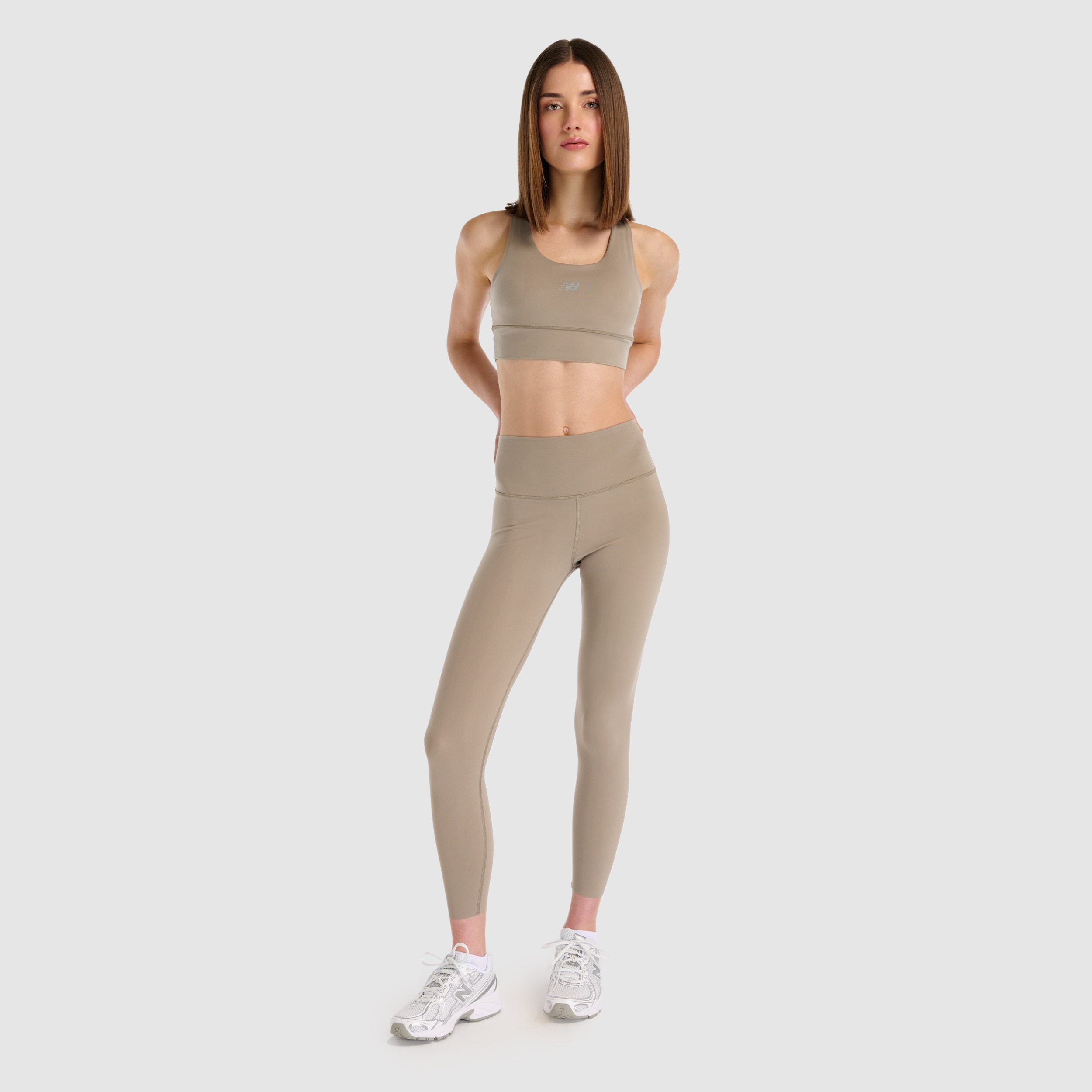 New Balance WNP1534 Bej Kadın Tayt görsel 6