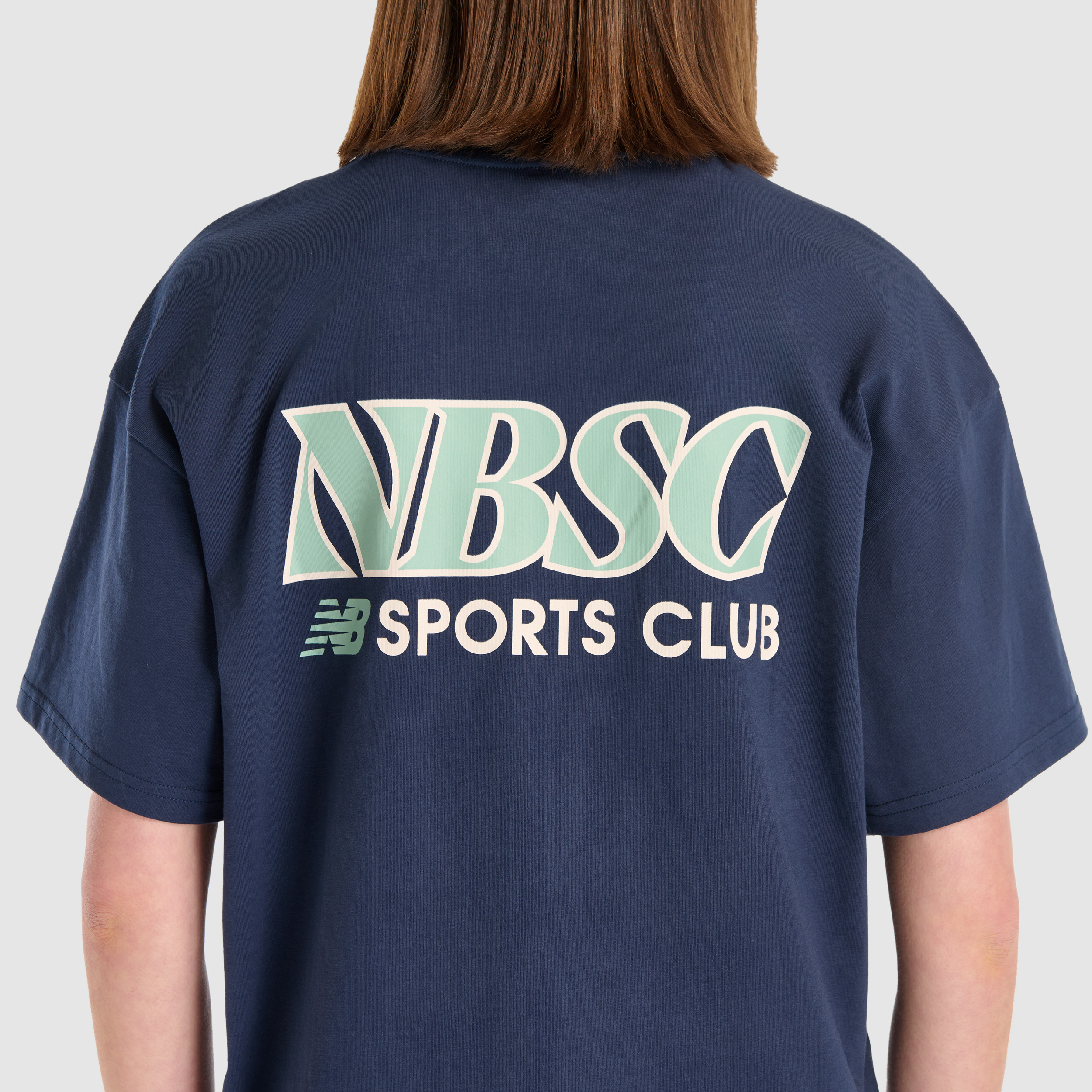 New Balance WNT1505 Lacivert Kadın Tişört görsel 6