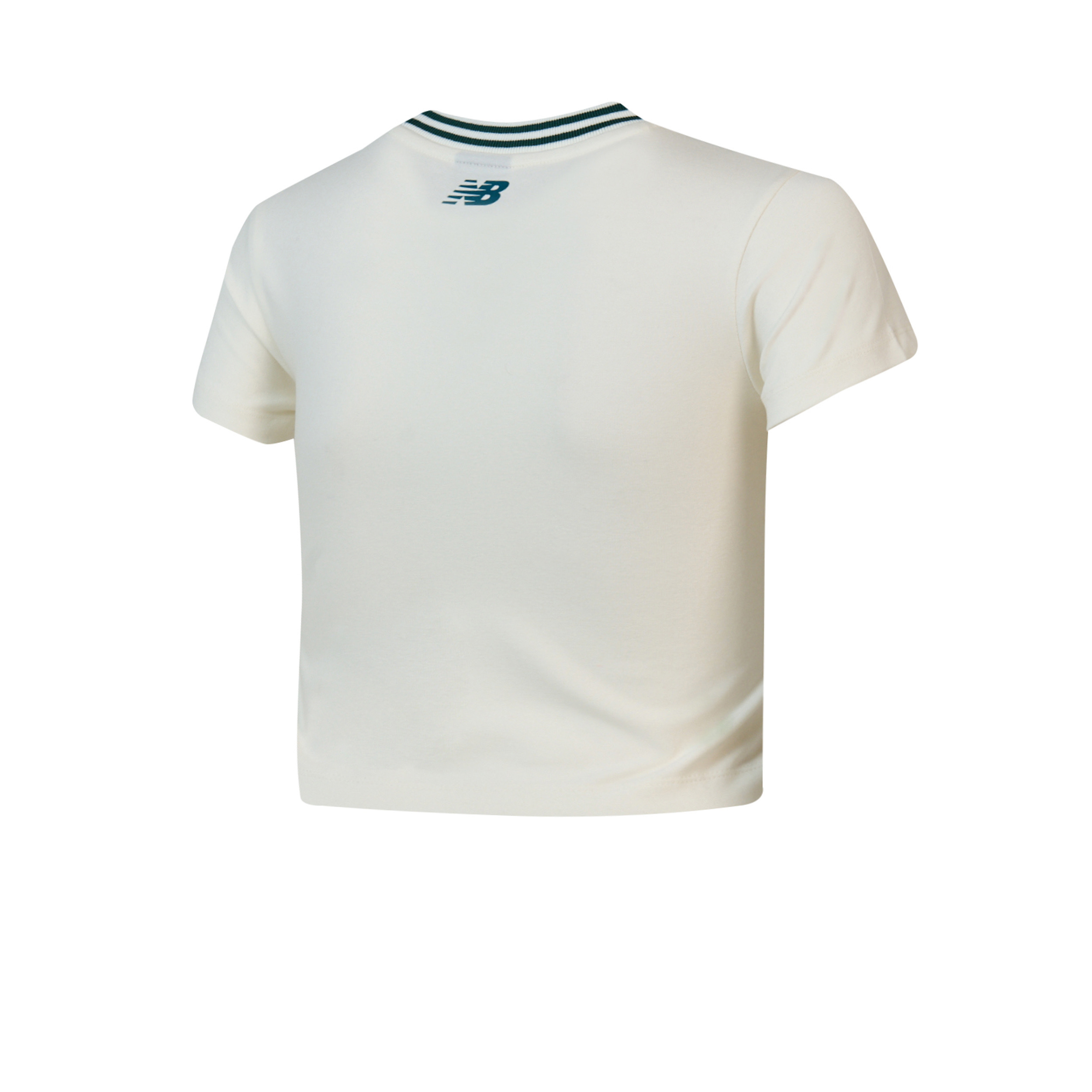 New Balance WNT1608 Krem Kadın Tişört görsel 2
