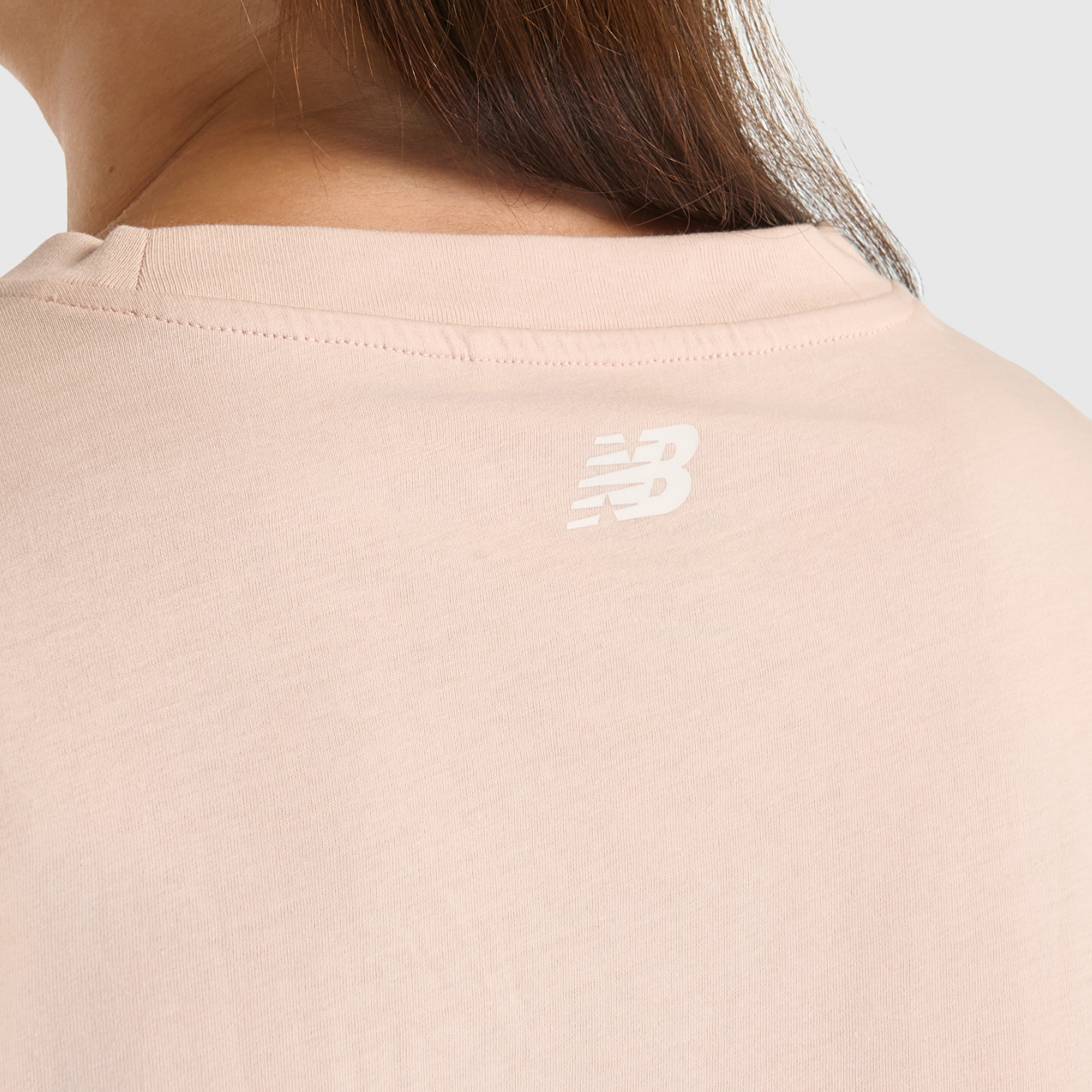New Balance WNT3509 Pembe Kadın Tişört görsel 6