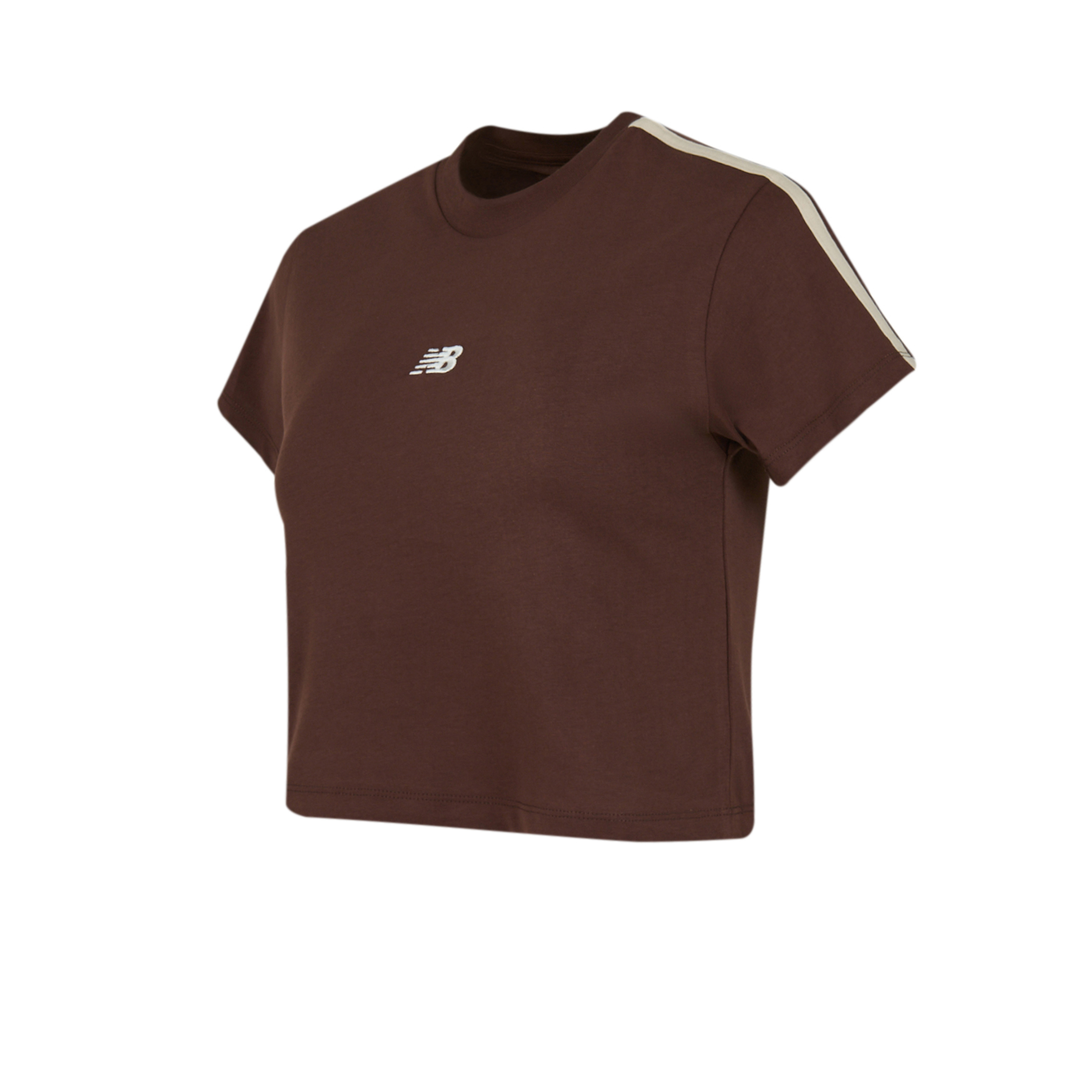 New Balance WNT3626 Kahverengi Kadın Tişört