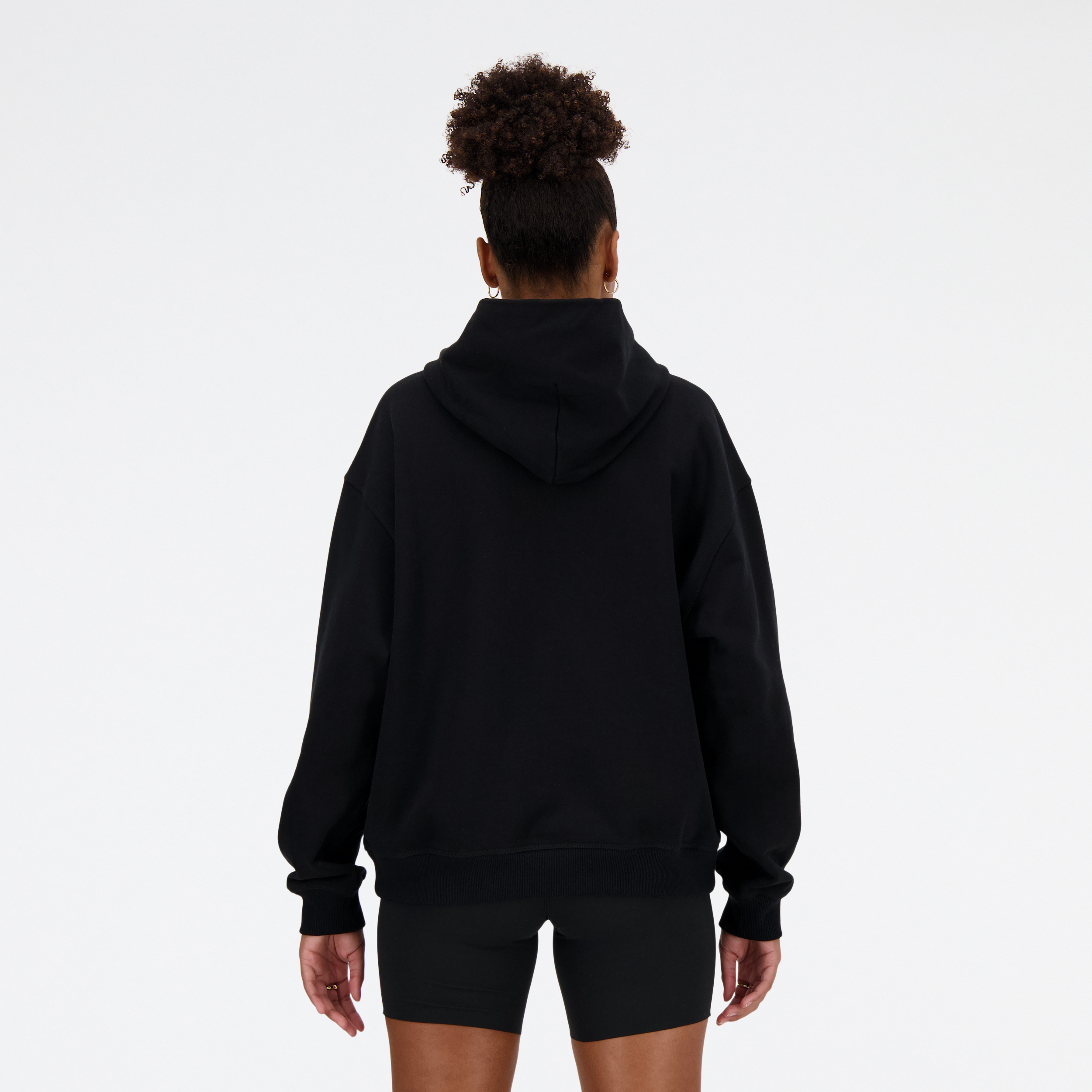 New Balance WT41537 Siyah Kadın Sweatshirt görsel 3