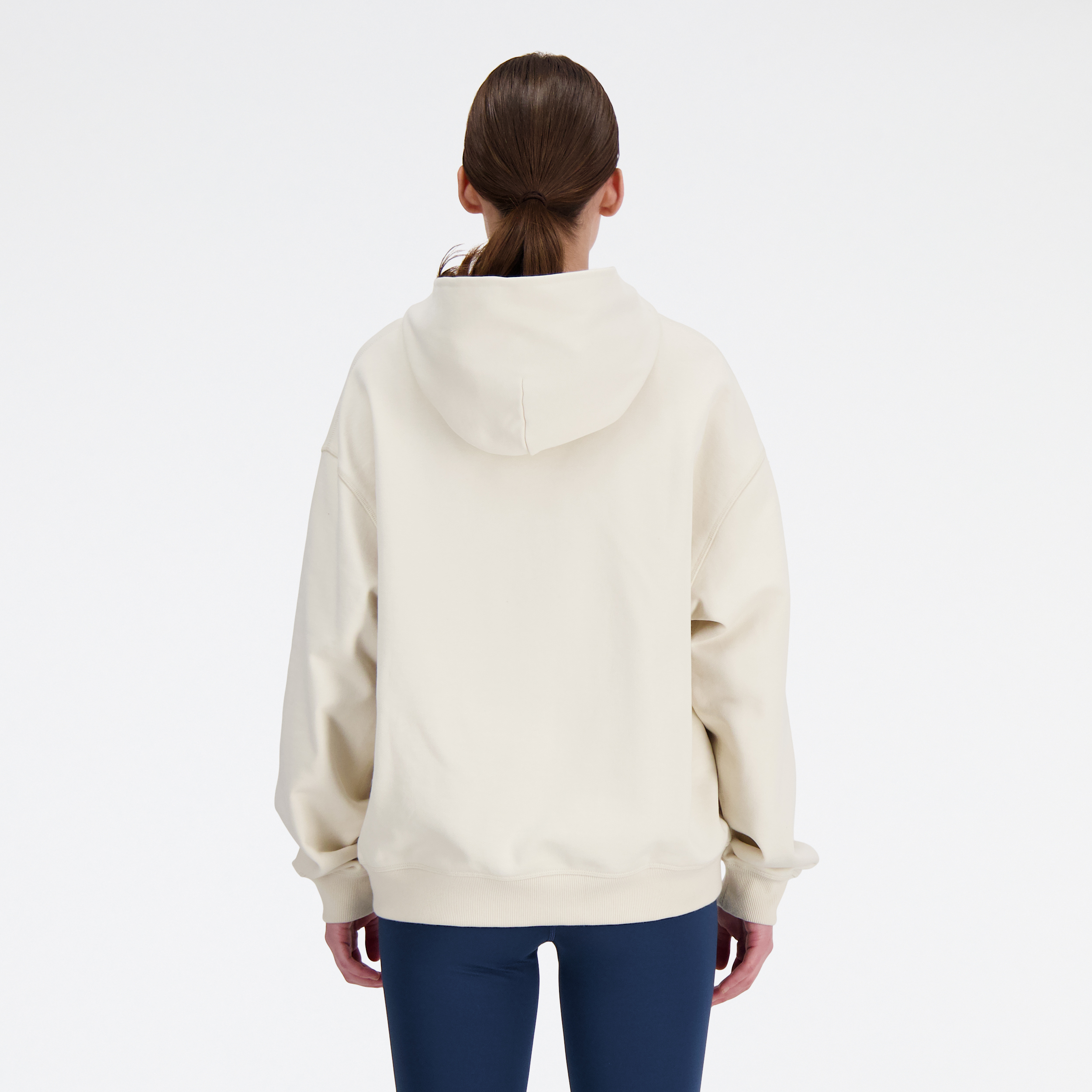 New Balance WT41537 Beyaz Kadın Sweatshirt görsel 3