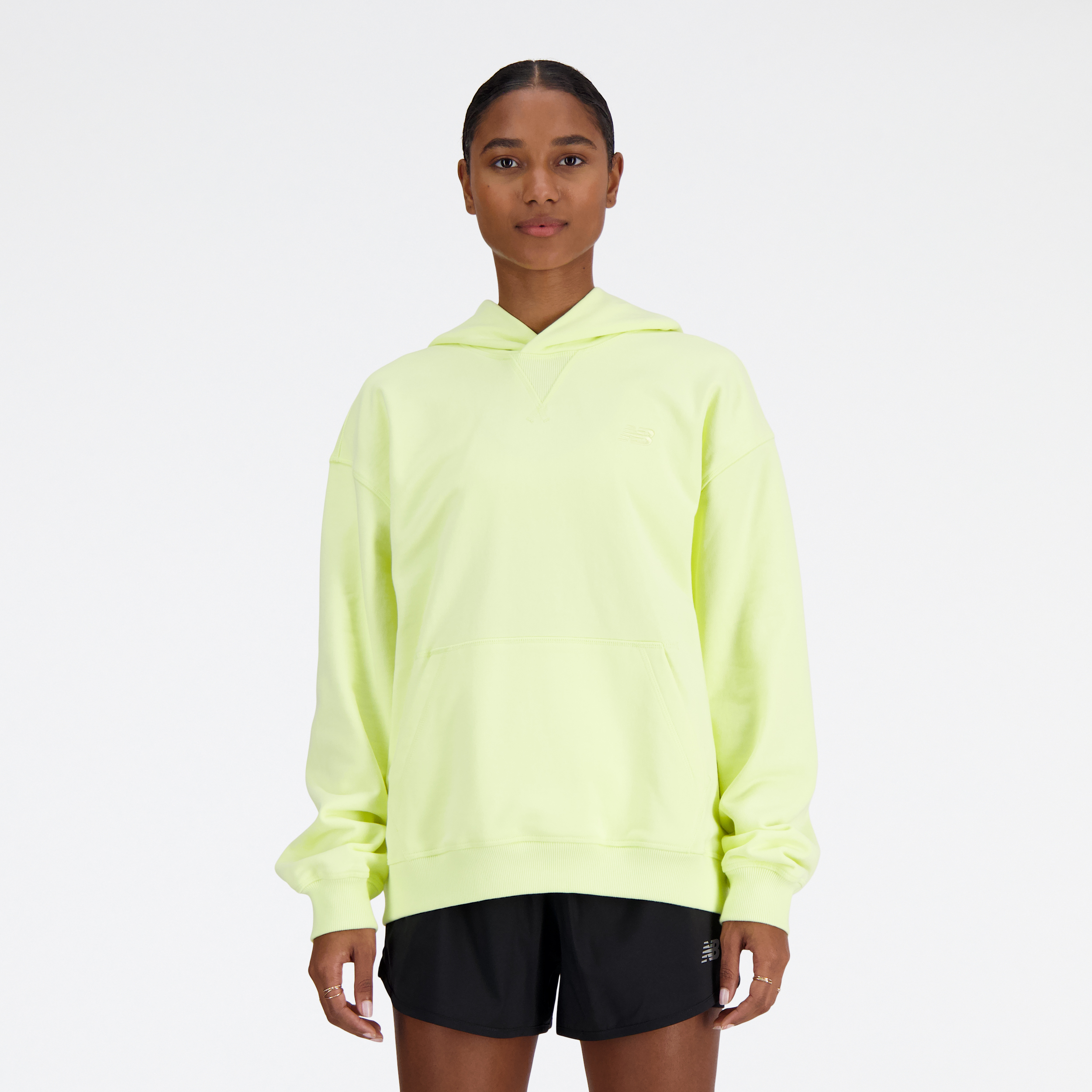 New Balance WT41537 Sarı Kadın Sweatshirt