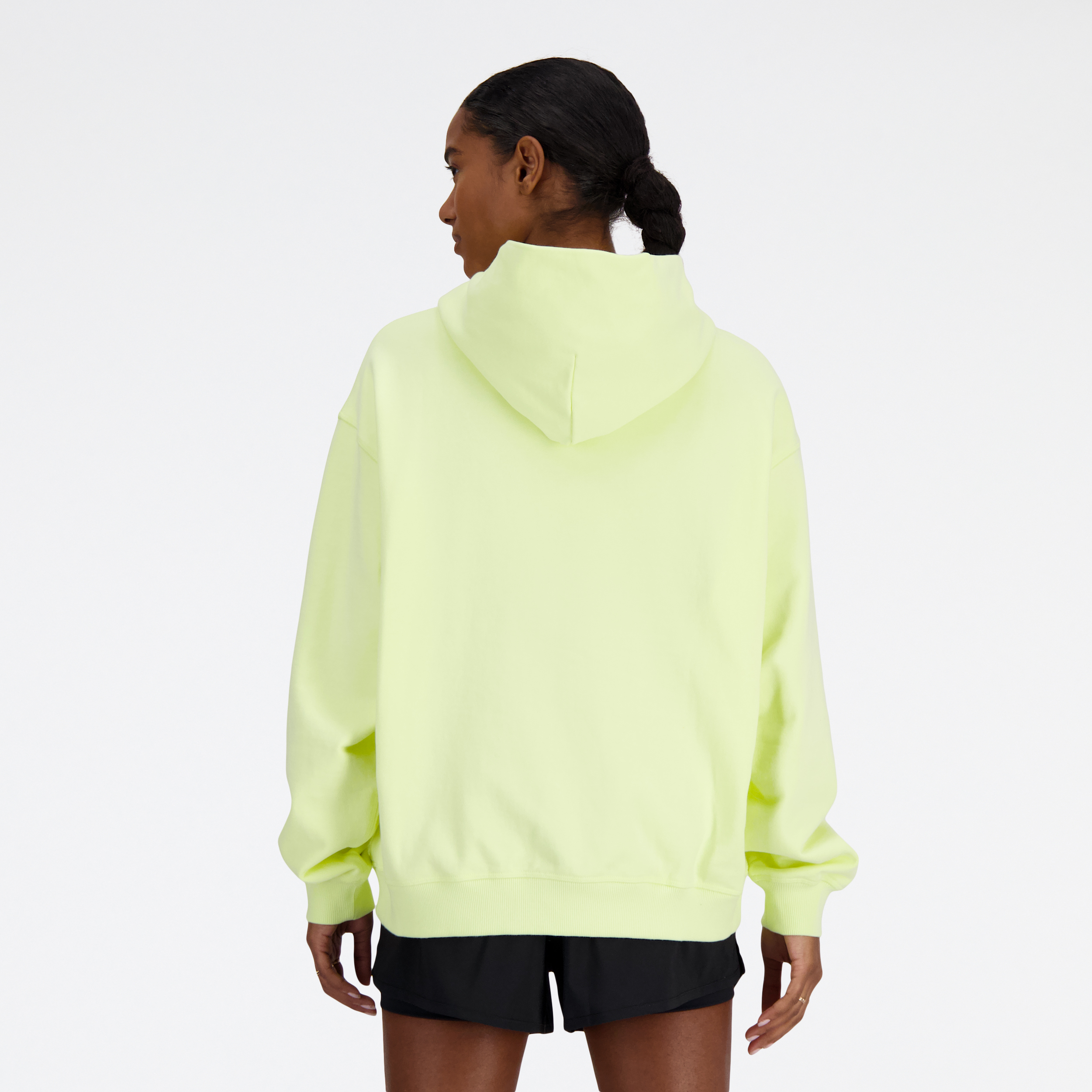 New Balance WT41537 Sarı Kadın Sweatshirt görsel 3