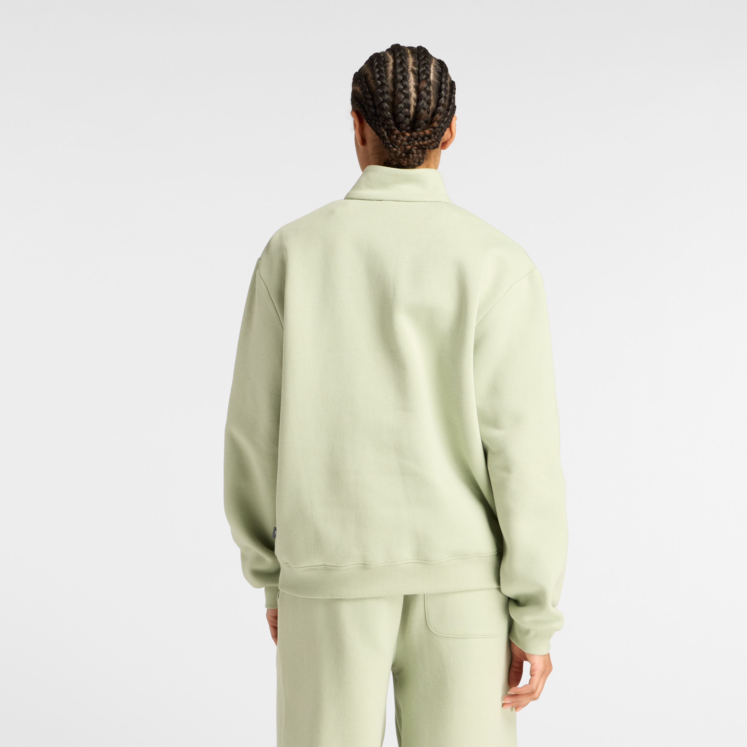 New Balance Yeşil Kadın Sweatshirt görsel 3